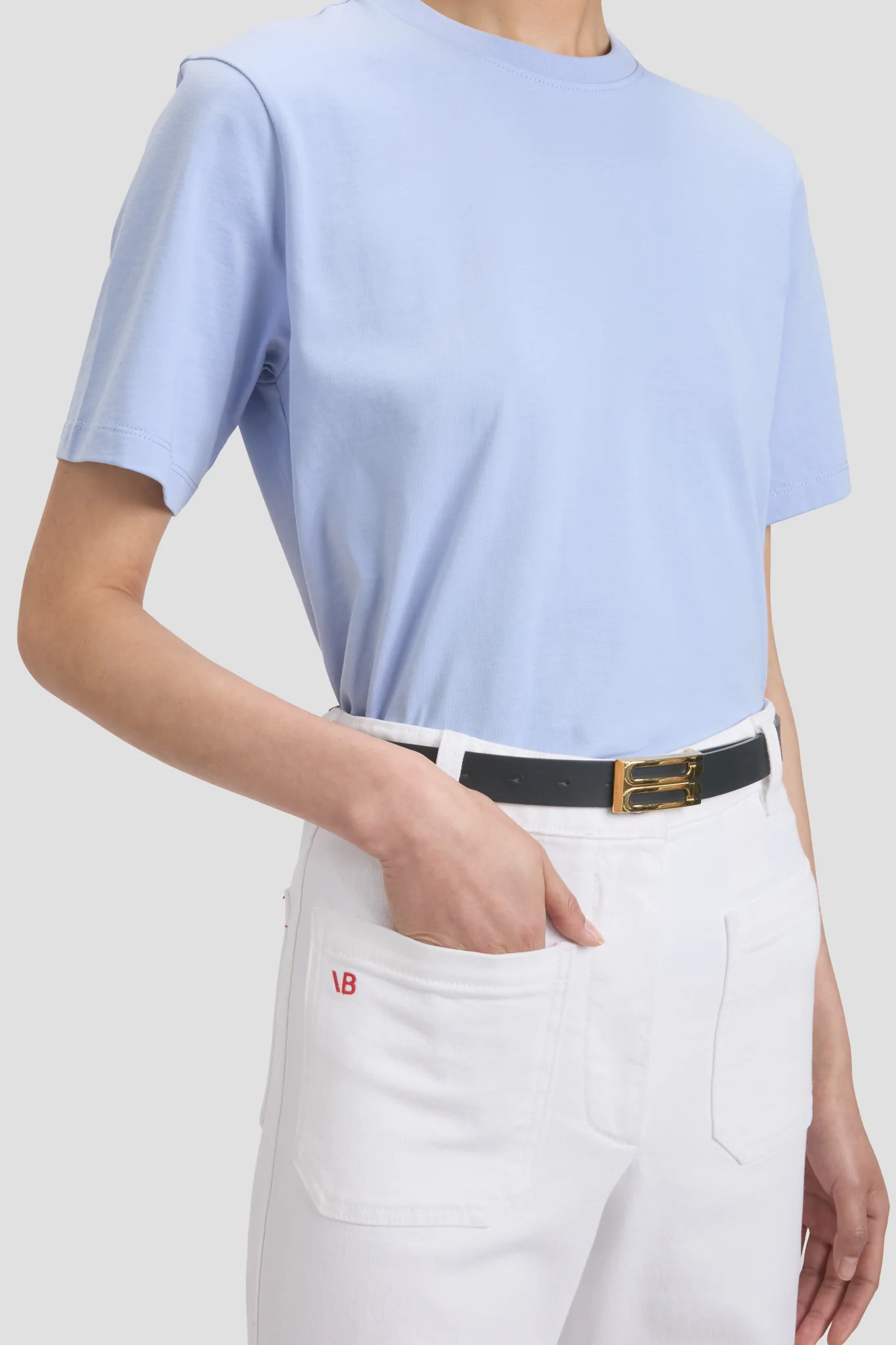 Victoria Tee In Delphinium - XNAUWBI