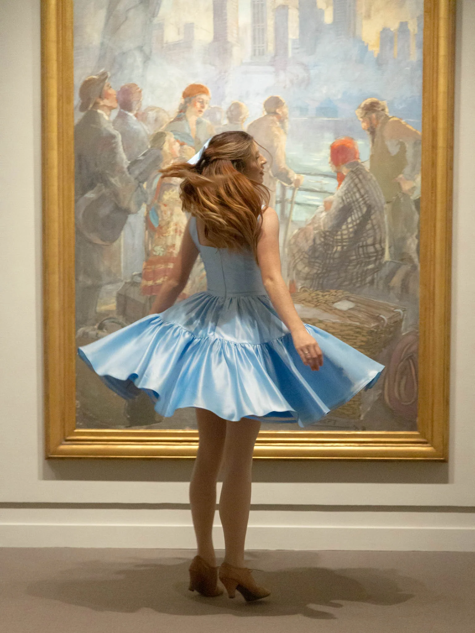 Dream Dress in Ingenue Blue - XNAUWBI