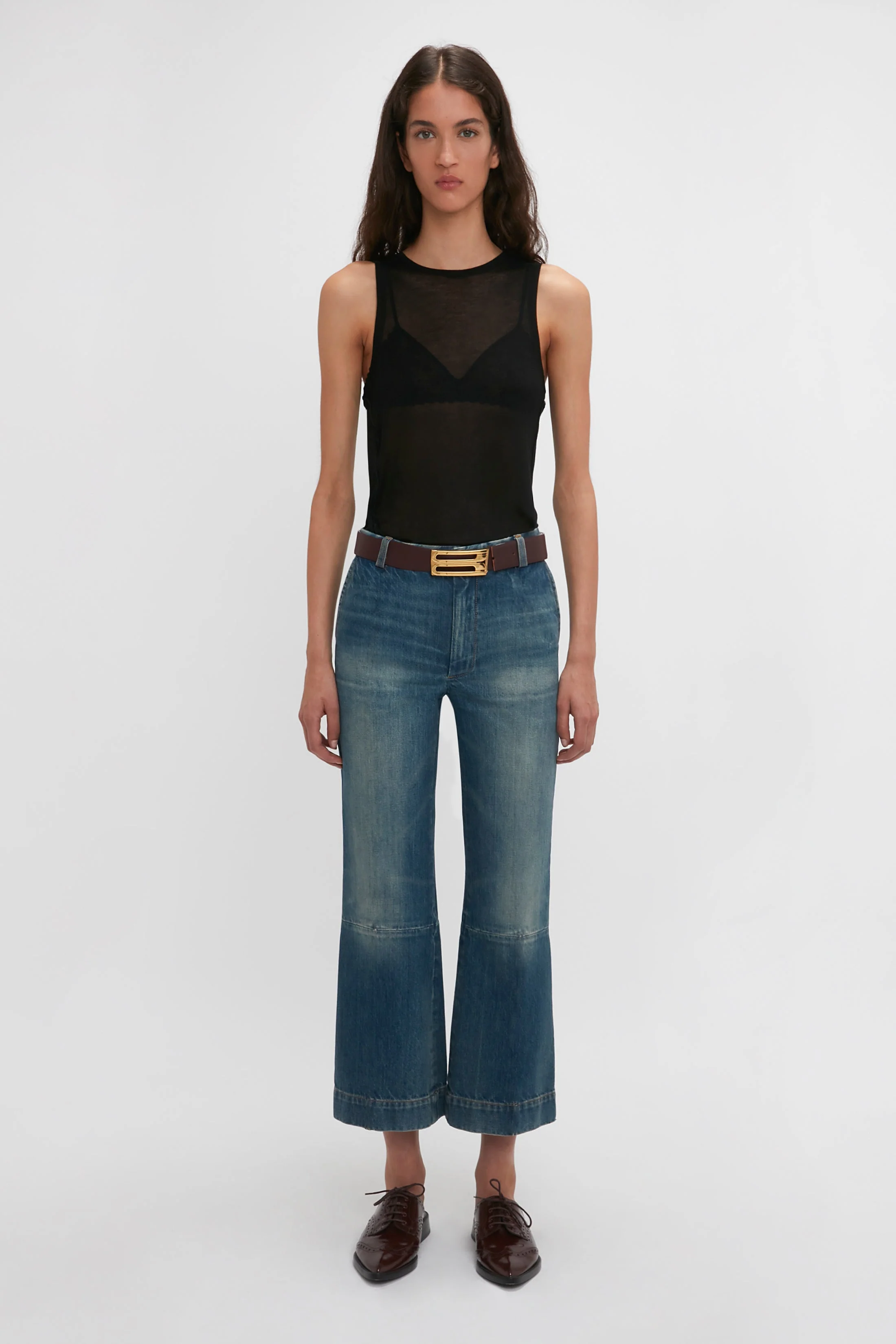 Lightweight Tank Top In Black - XNAUWBI