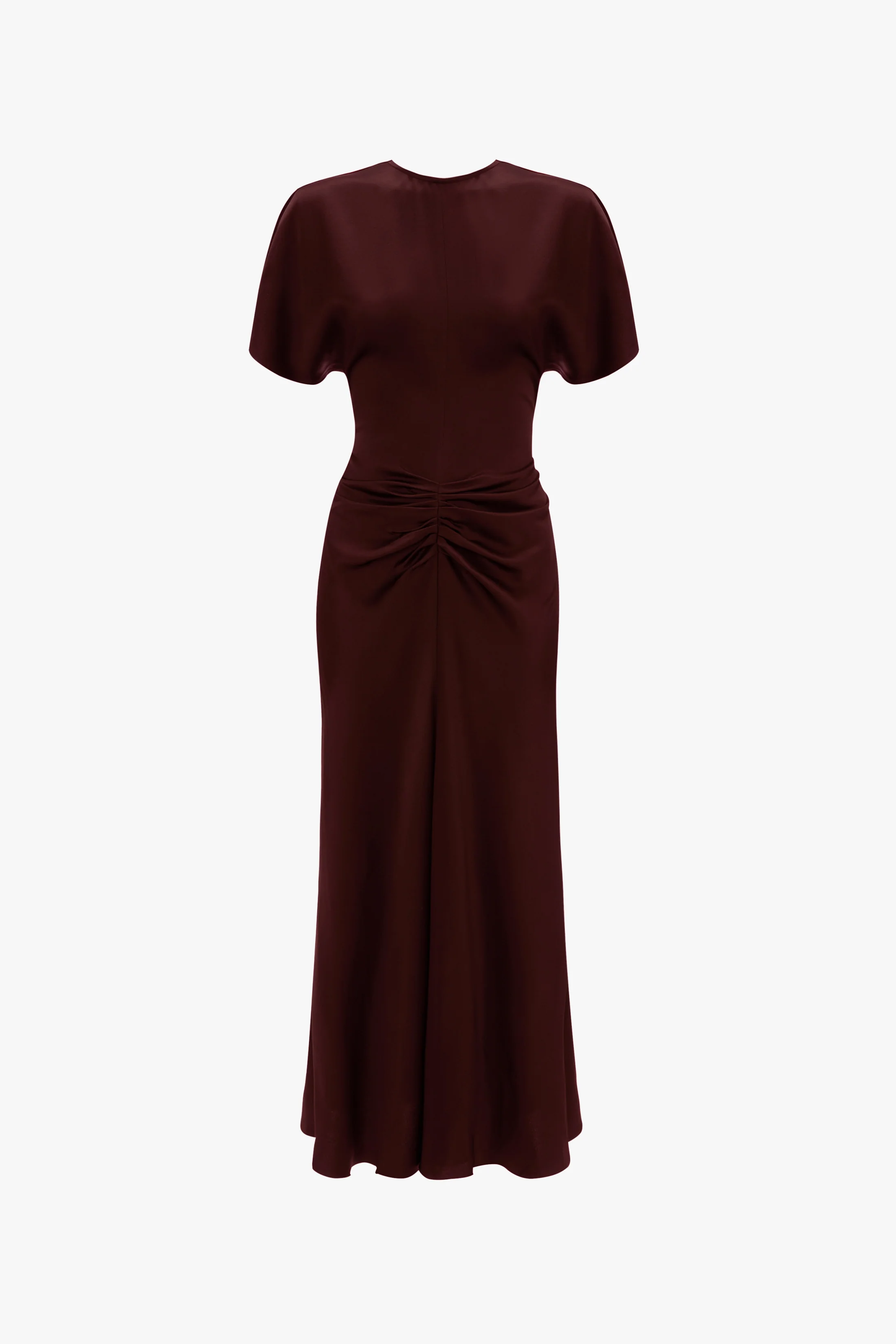Bela Midi Dress In Merlot - XNAUWBI