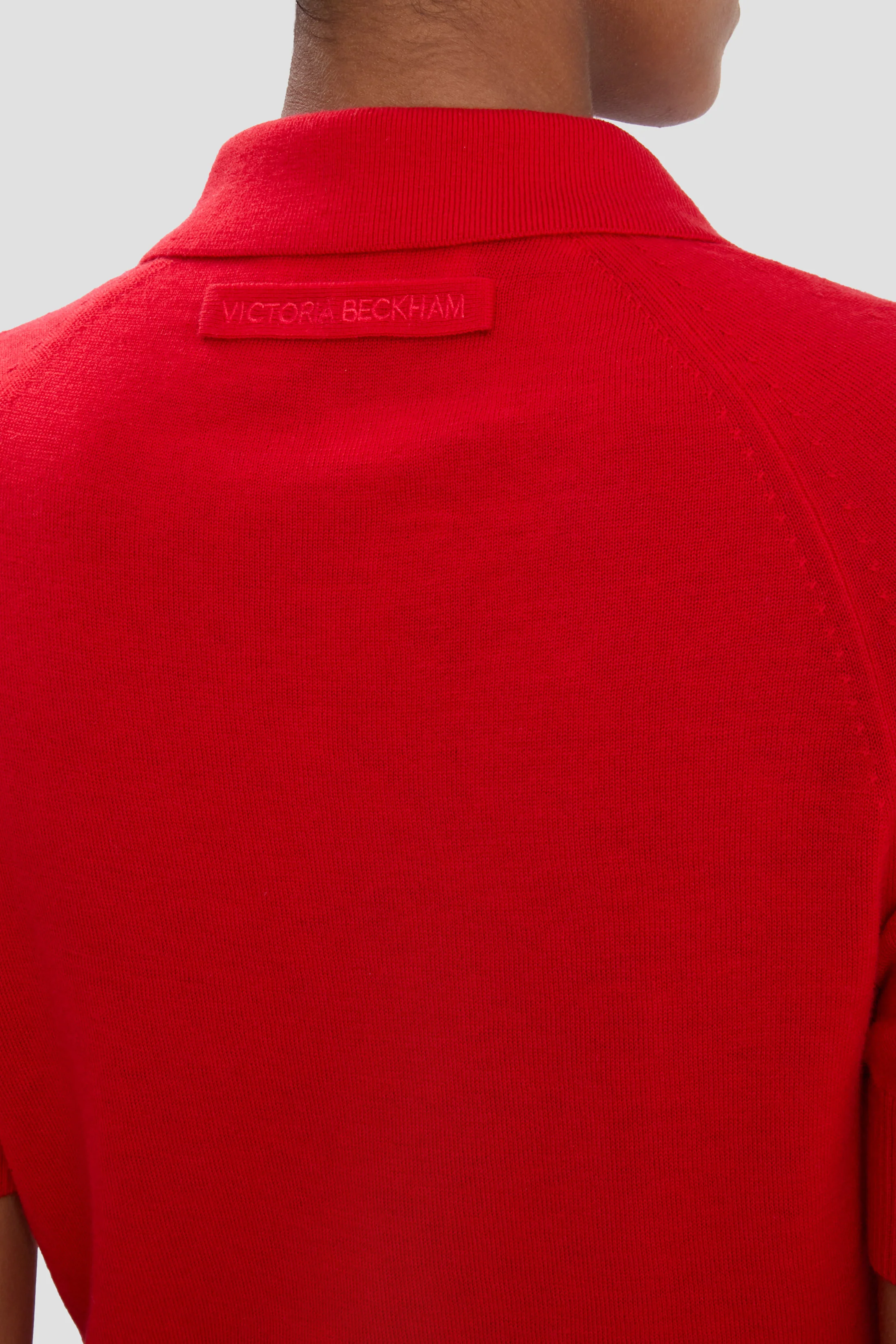 Polo Top In Cardinal Red - XNAUWBI