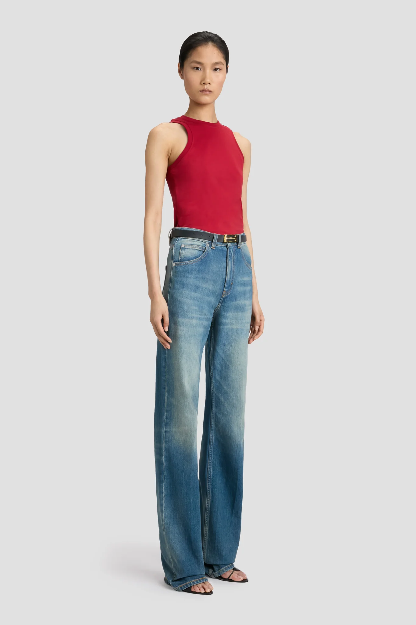 Tank Top In Rose - XNAUWBI