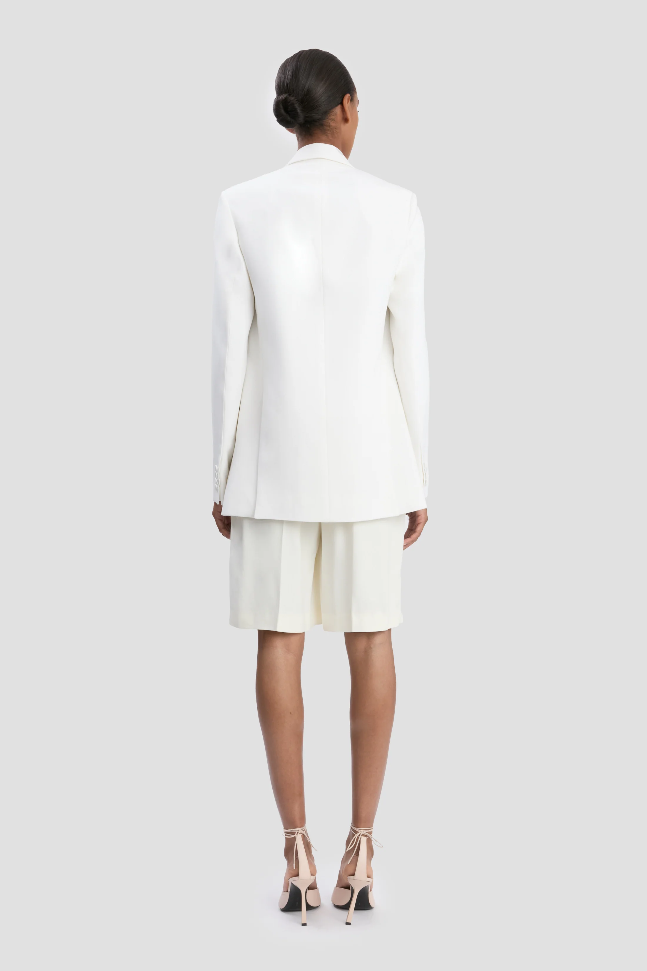 Tailored Jacket In Ivory - XNAUWBI