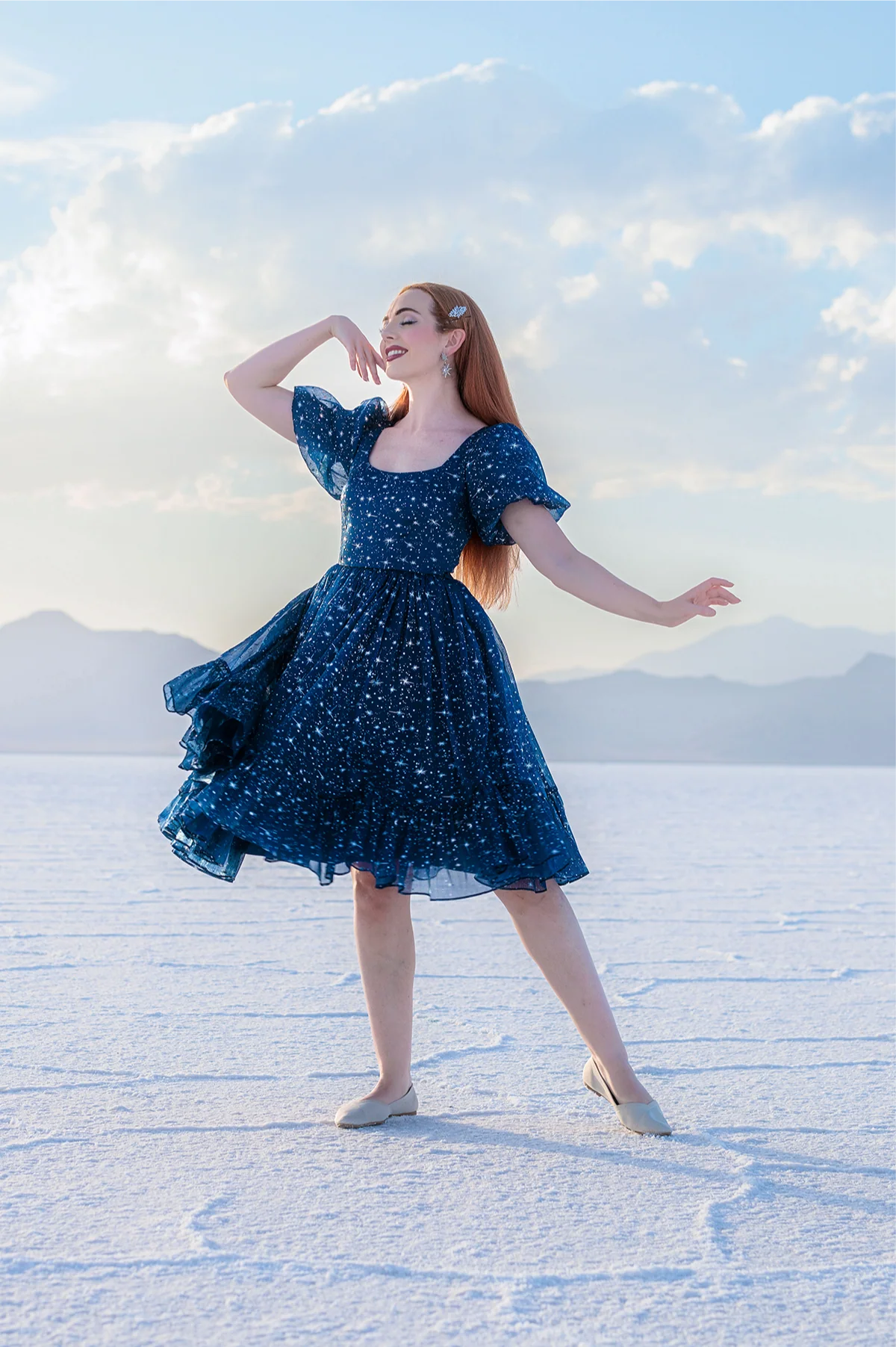 Novella Dress in Starlight - XNAUWBI