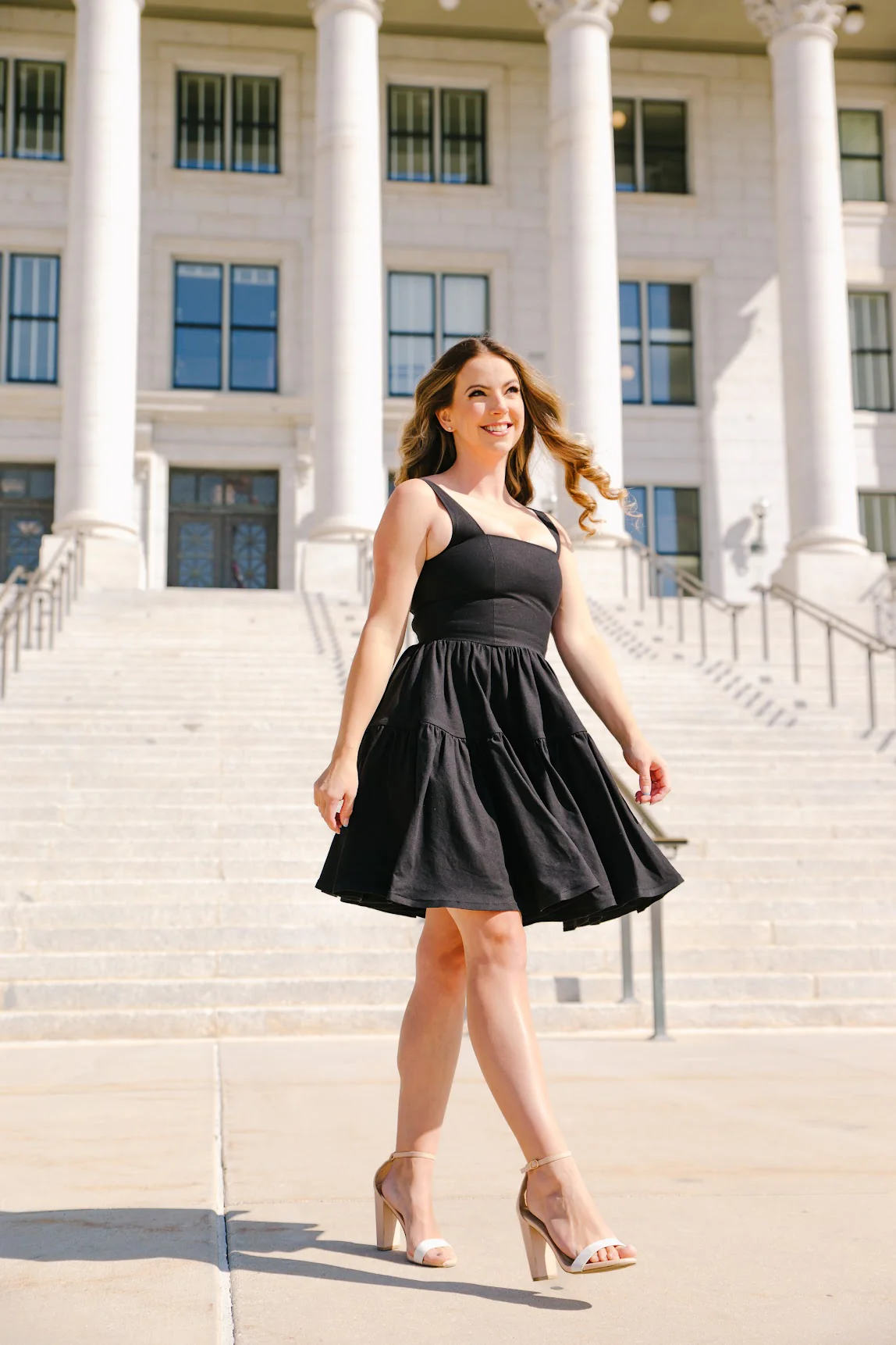Journey dress in Odile Black - XNAUWBI