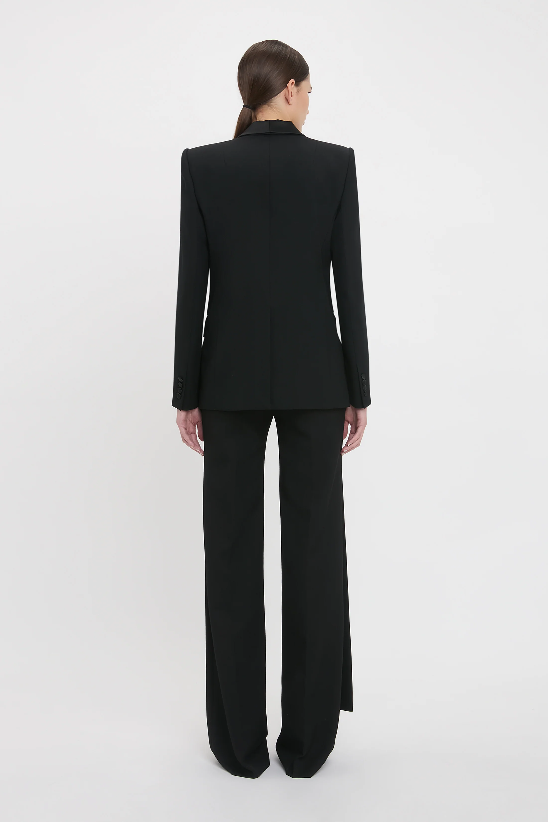 Shawl Collar Tux Jacket In Black - XNAUWBI