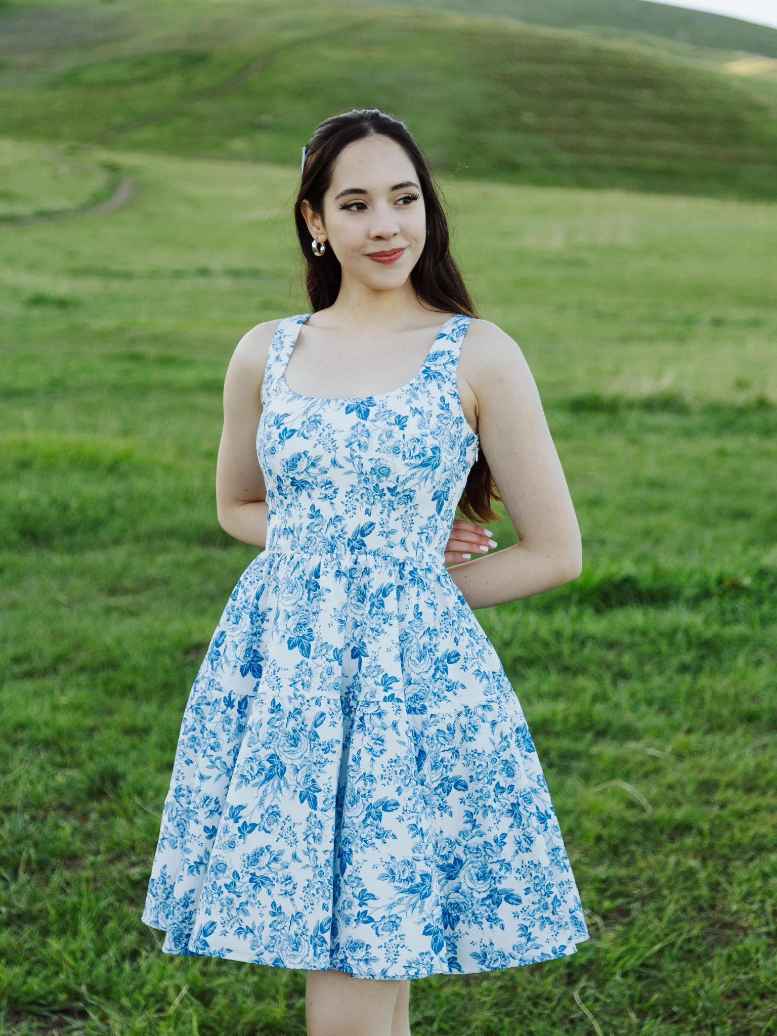 Leading Lady Dress in Countryside - XNAUWBI