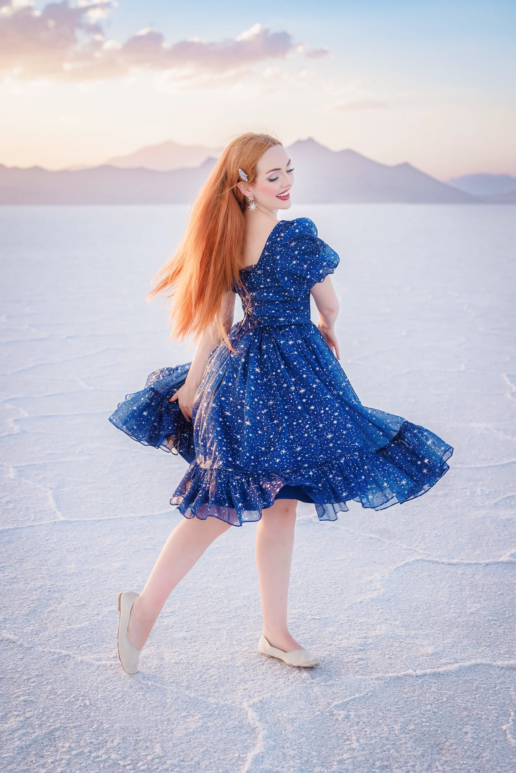 Novella Dress in Starlight - XNAUWBI