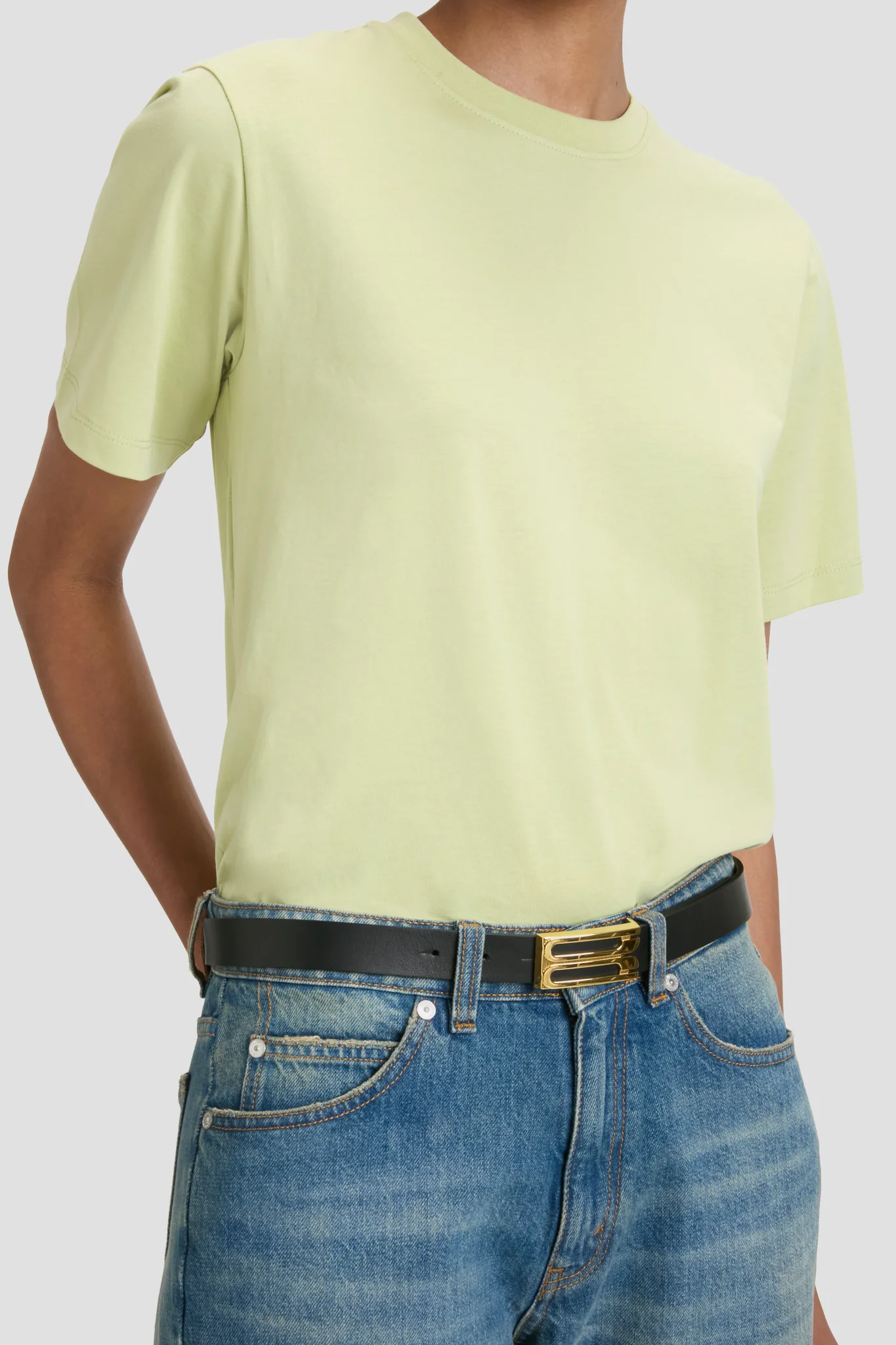 Victoria Tee In Pistachio - XNAUWBI