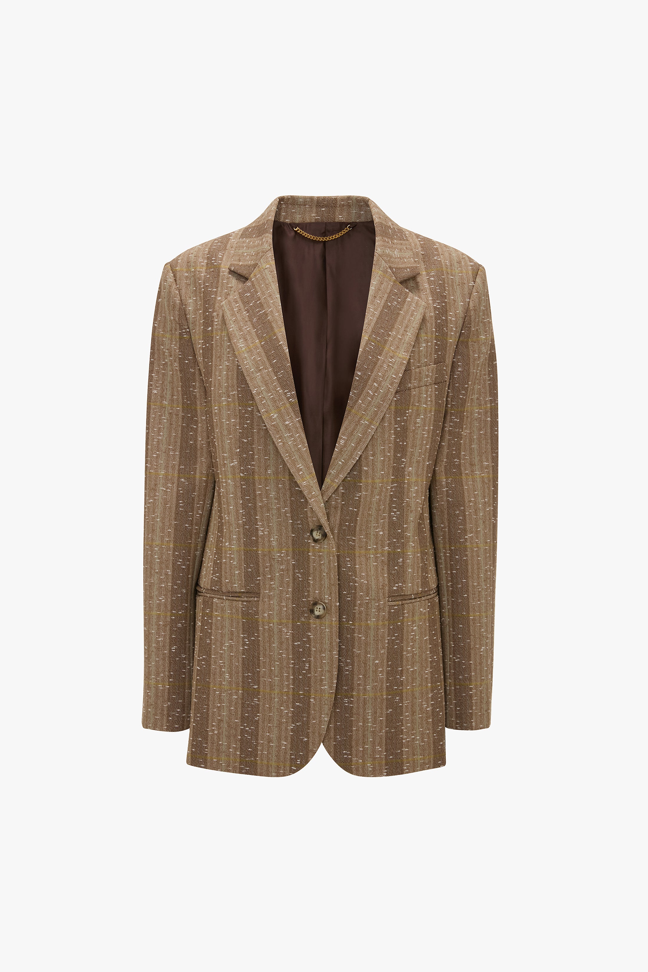 Tailored Jacket In Beige-Pistachio - XNAUWBI