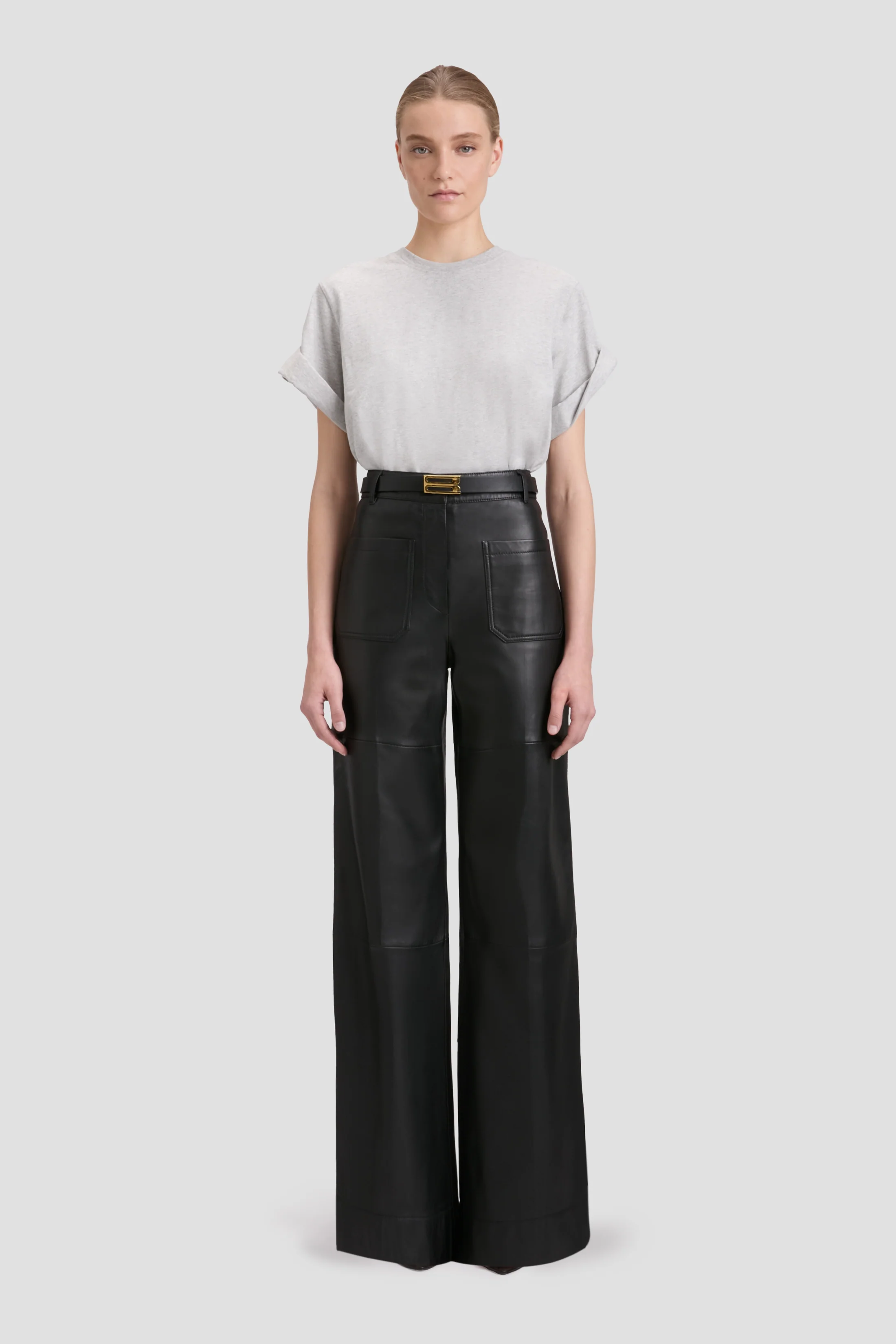 Tilly T-Shirt In Grey Marl - XNAUWBI
