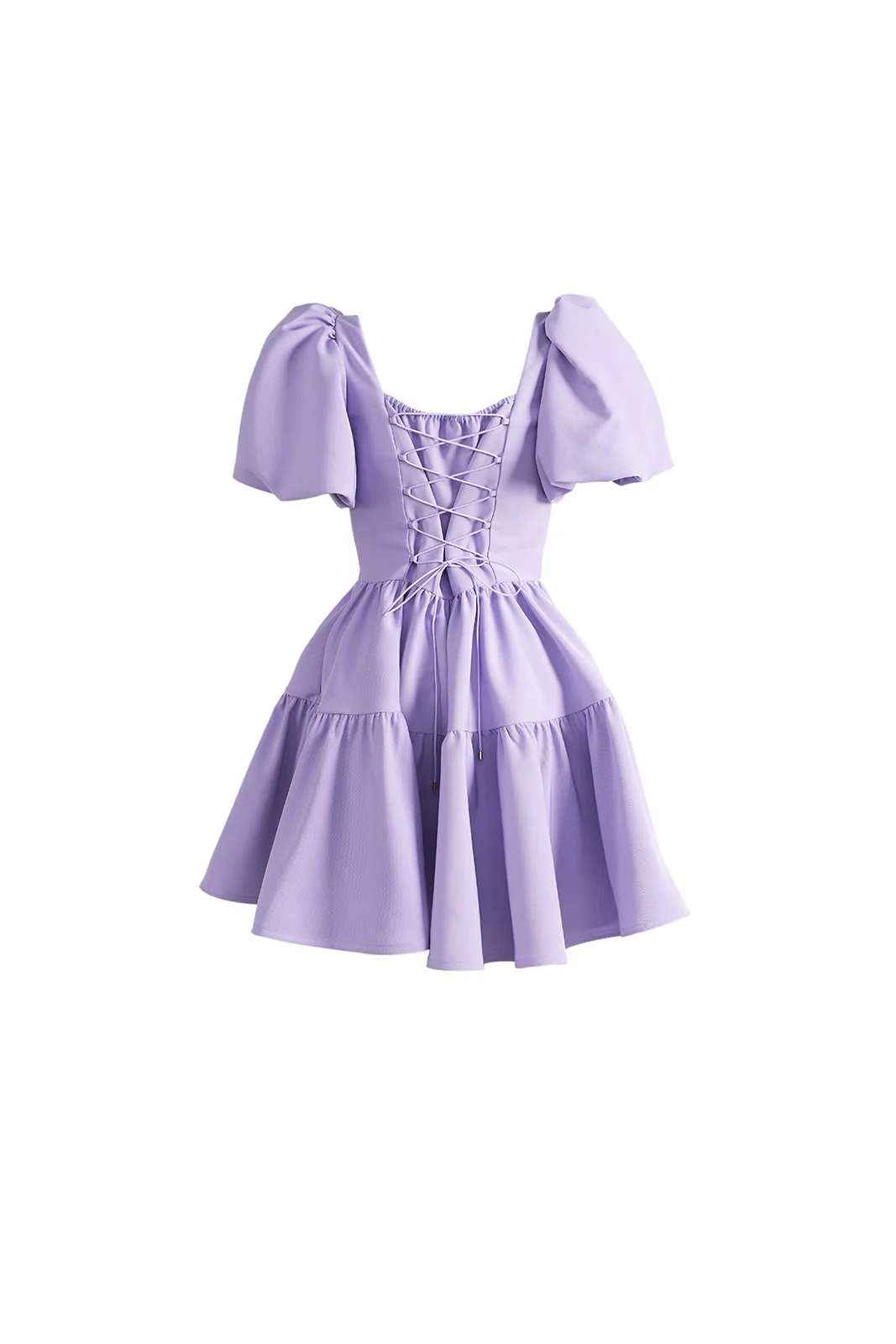 Princess Puff Dress in Palace Purple - XNAUWBI