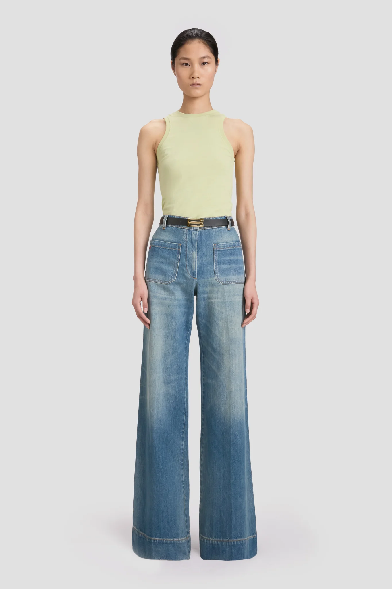 Tank Top In Pistachio - XNAUWBI