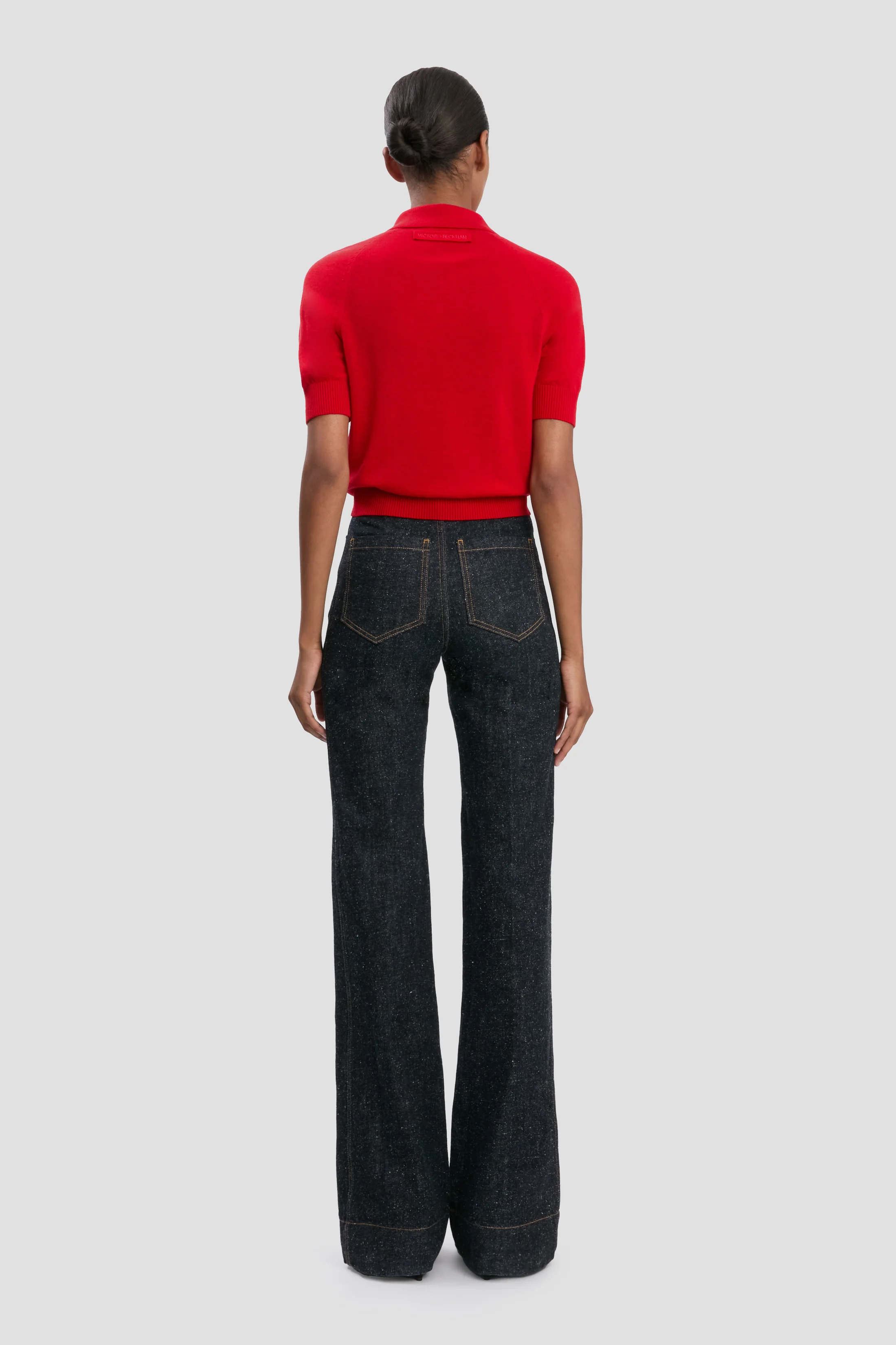 Polo Top In Cardinal Red - XNAUWBI