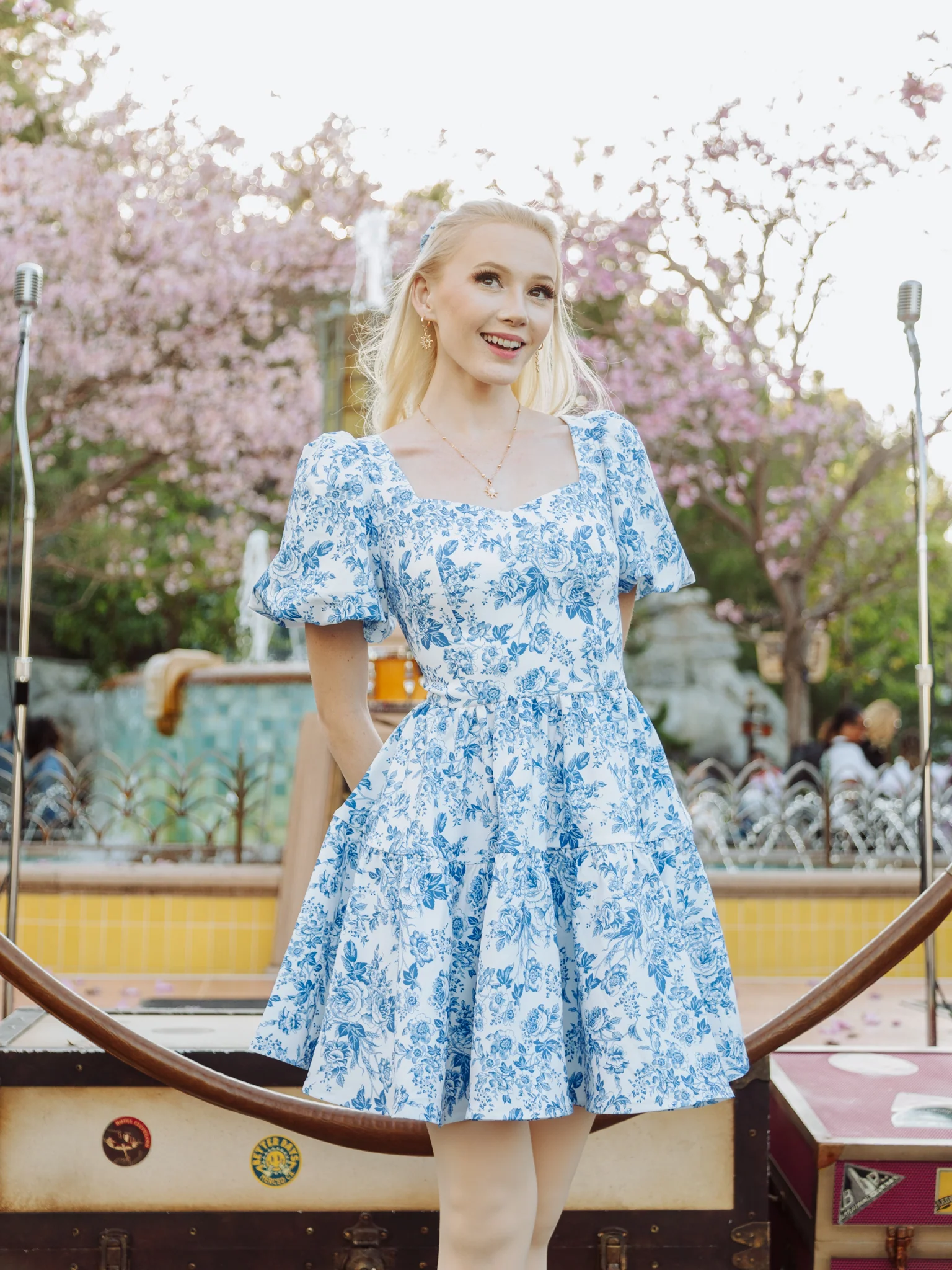 Princess Puff Dress in Countryside - XNAUWBI