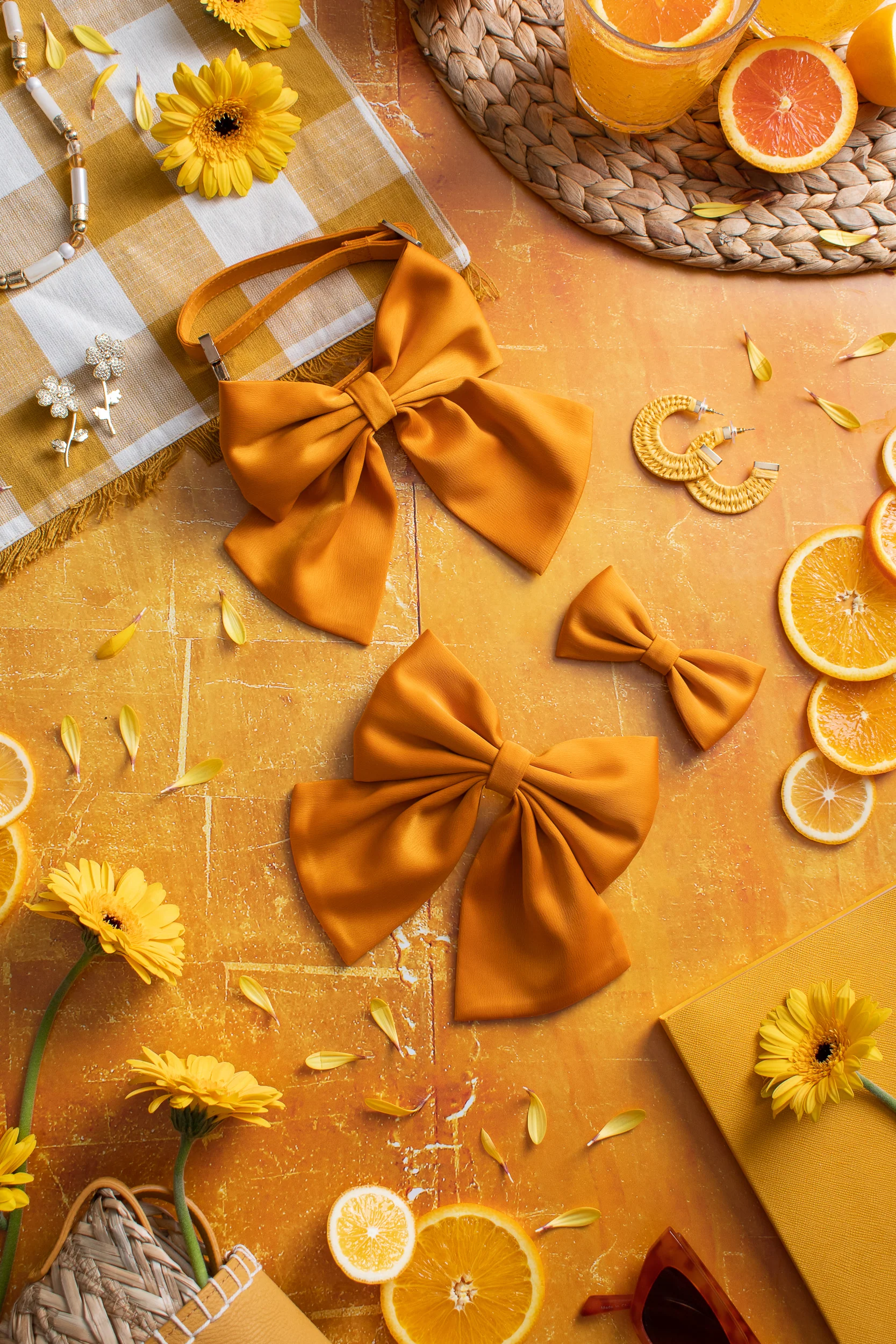 Gorgeous Satin Hair Bow - XNAUWBI
