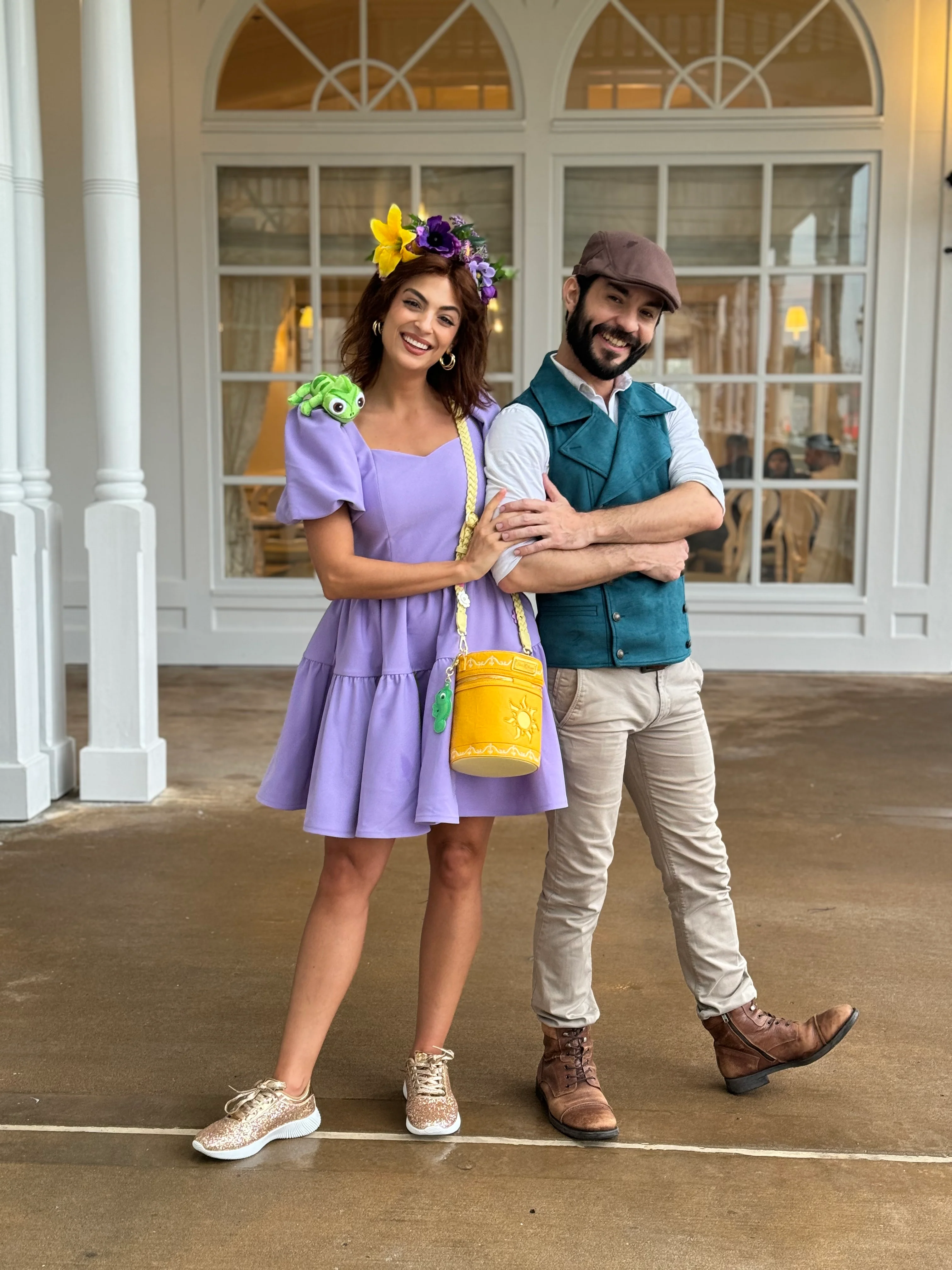 Princess Puff Dress in Palace Purple - XNAUWBI