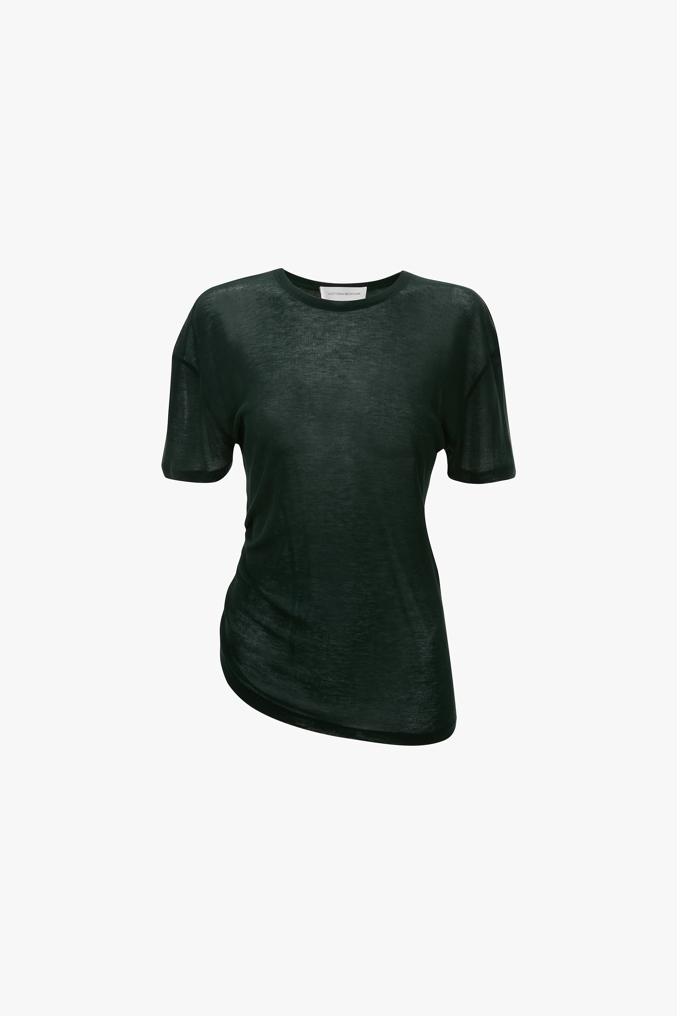 Lightweight T-Shirt In Bottle Green - XNAUWBI
