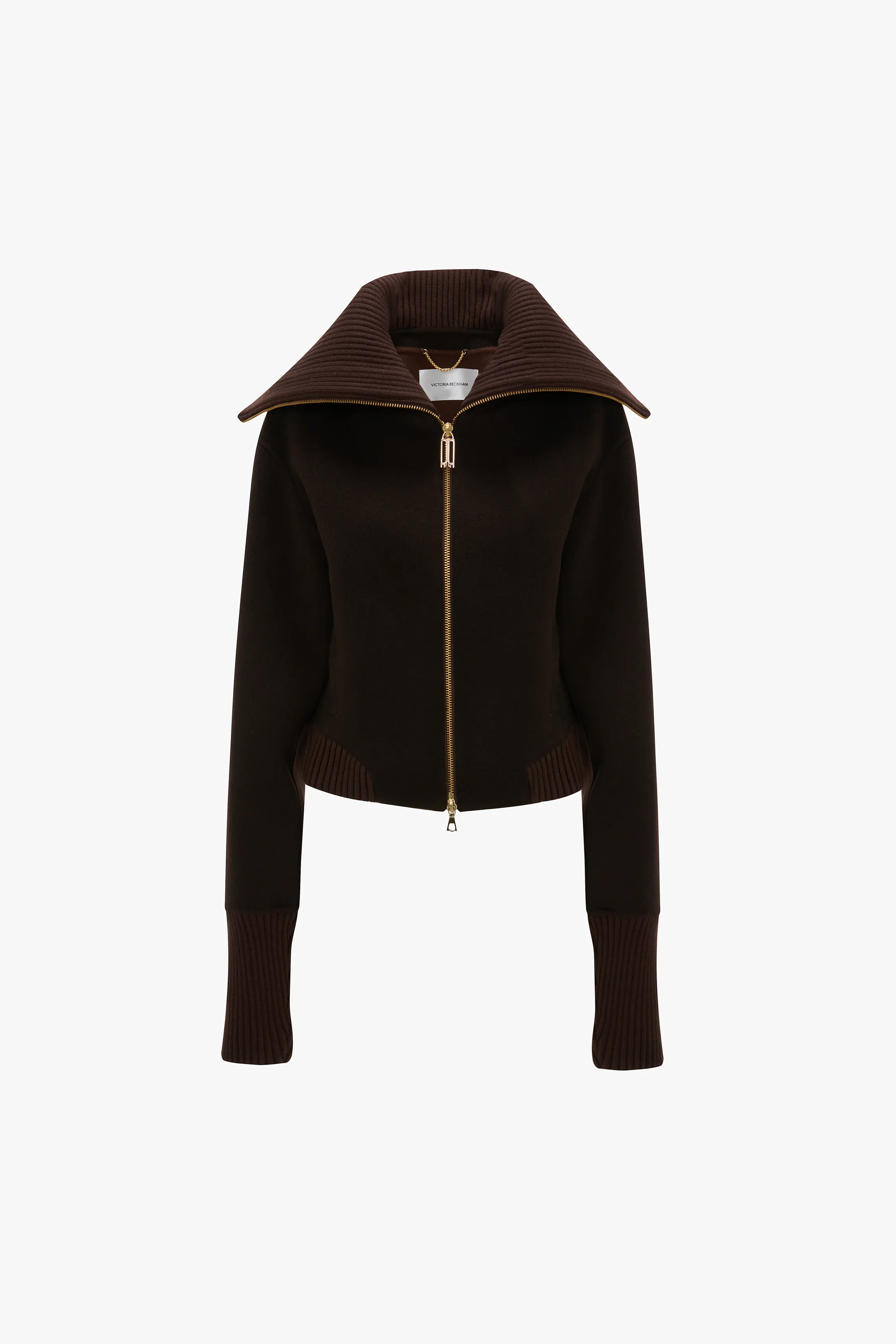 Bomber Jacket In Dark Chocolate - XNAUWBI