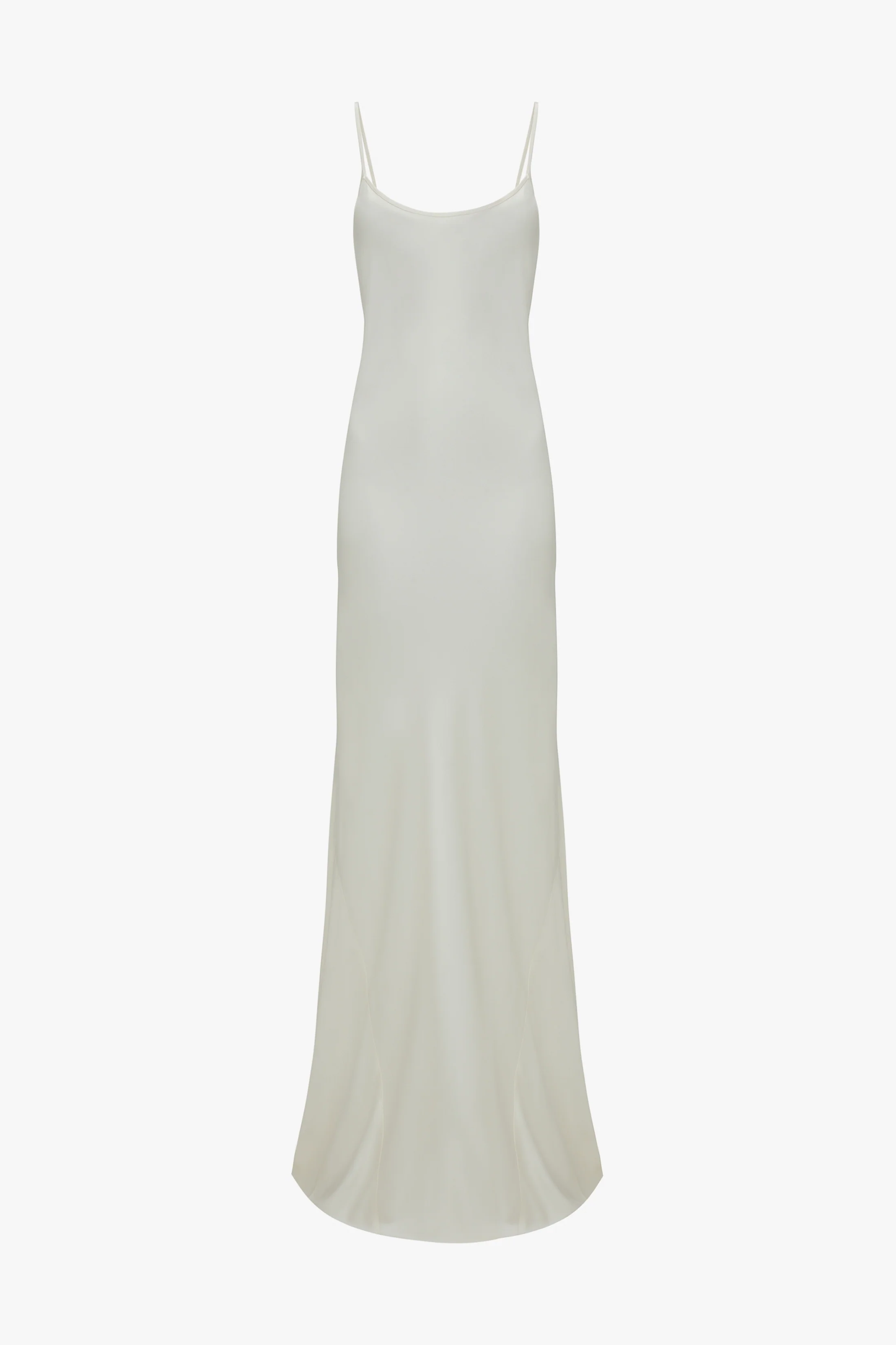 Floor-Length Cami Dress In Ivory - XNAUWBI
