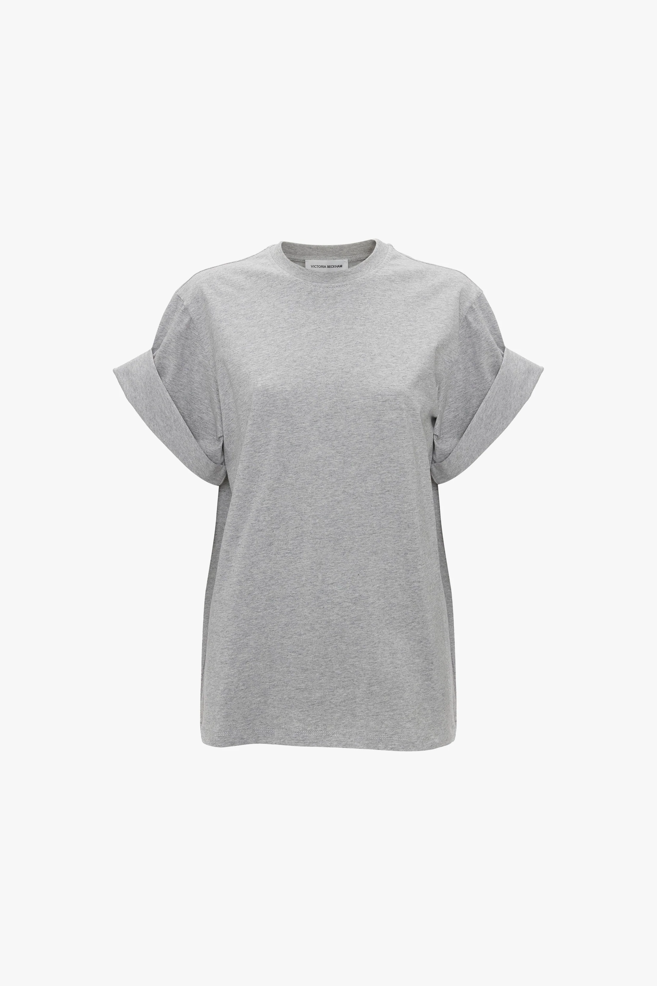 Tilly T-Shirt In Grey Marl - XNAUWBI