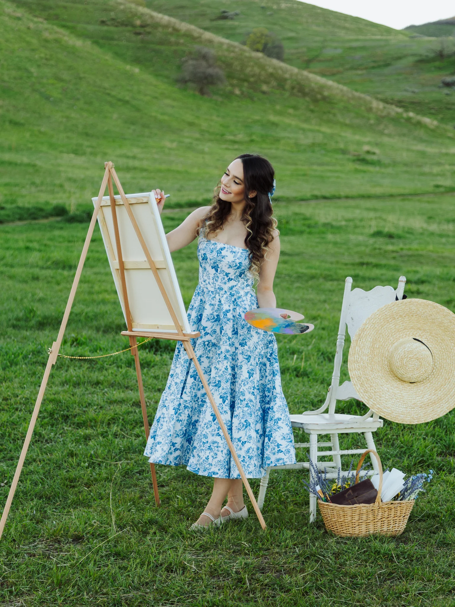 Madonna Dress in Countryside - XNAUWBI