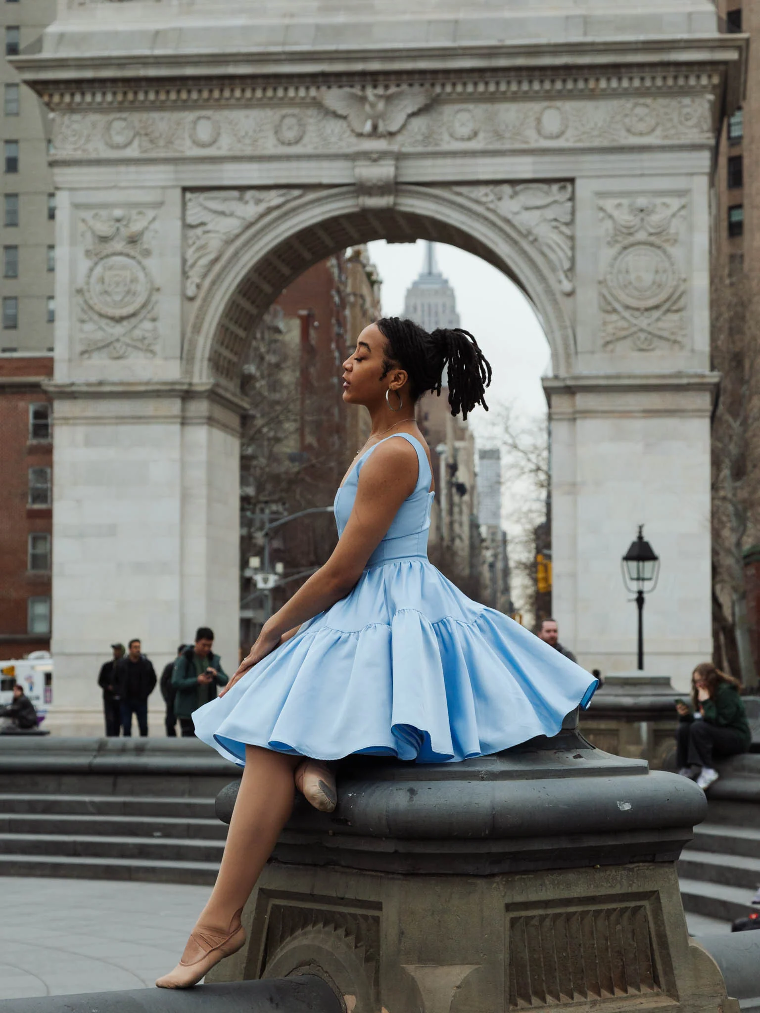 Dream Dress in Ingenue Blue - XNAUWBI