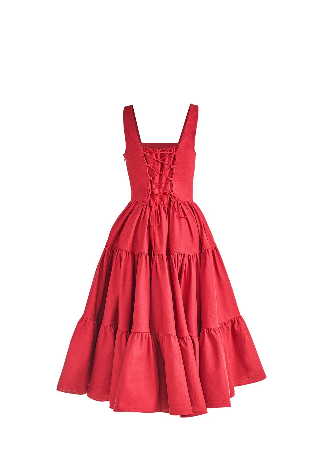 Madonna Midi Dress in Poppy - XNAUWBI