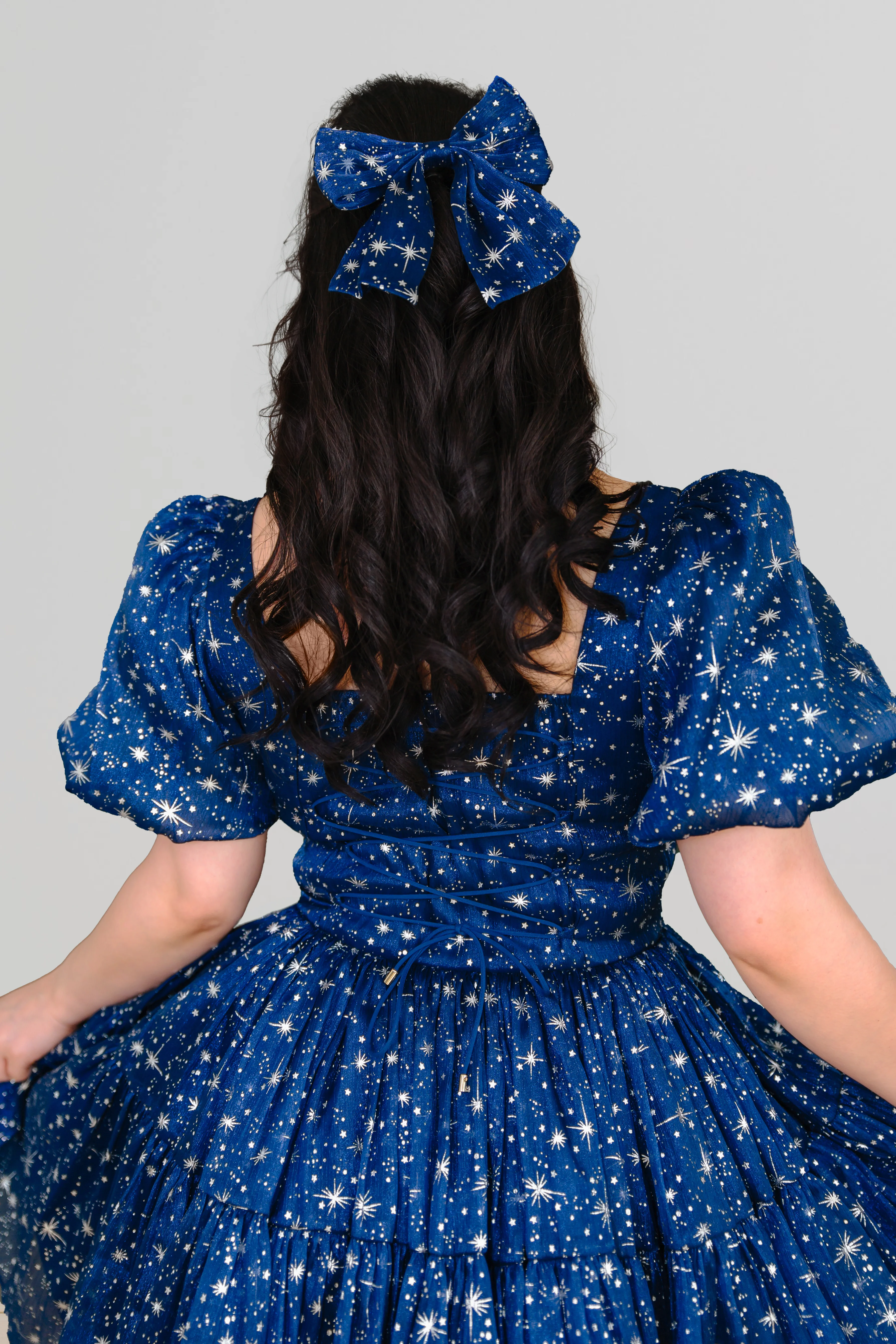 Hair Bow in Starlight - XNAUWBI