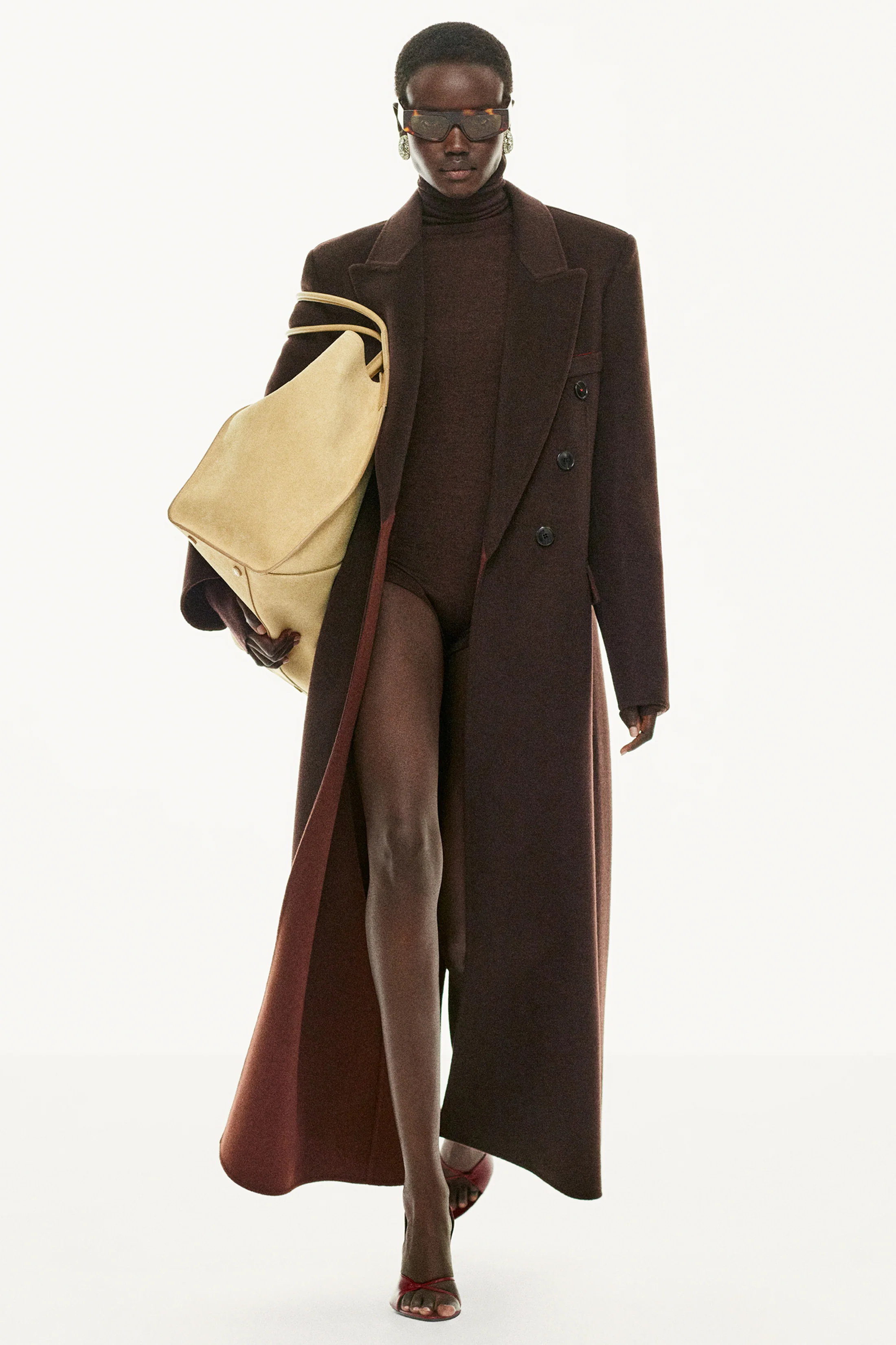 Overcoat In Dark Chocolate - XNAUWBI