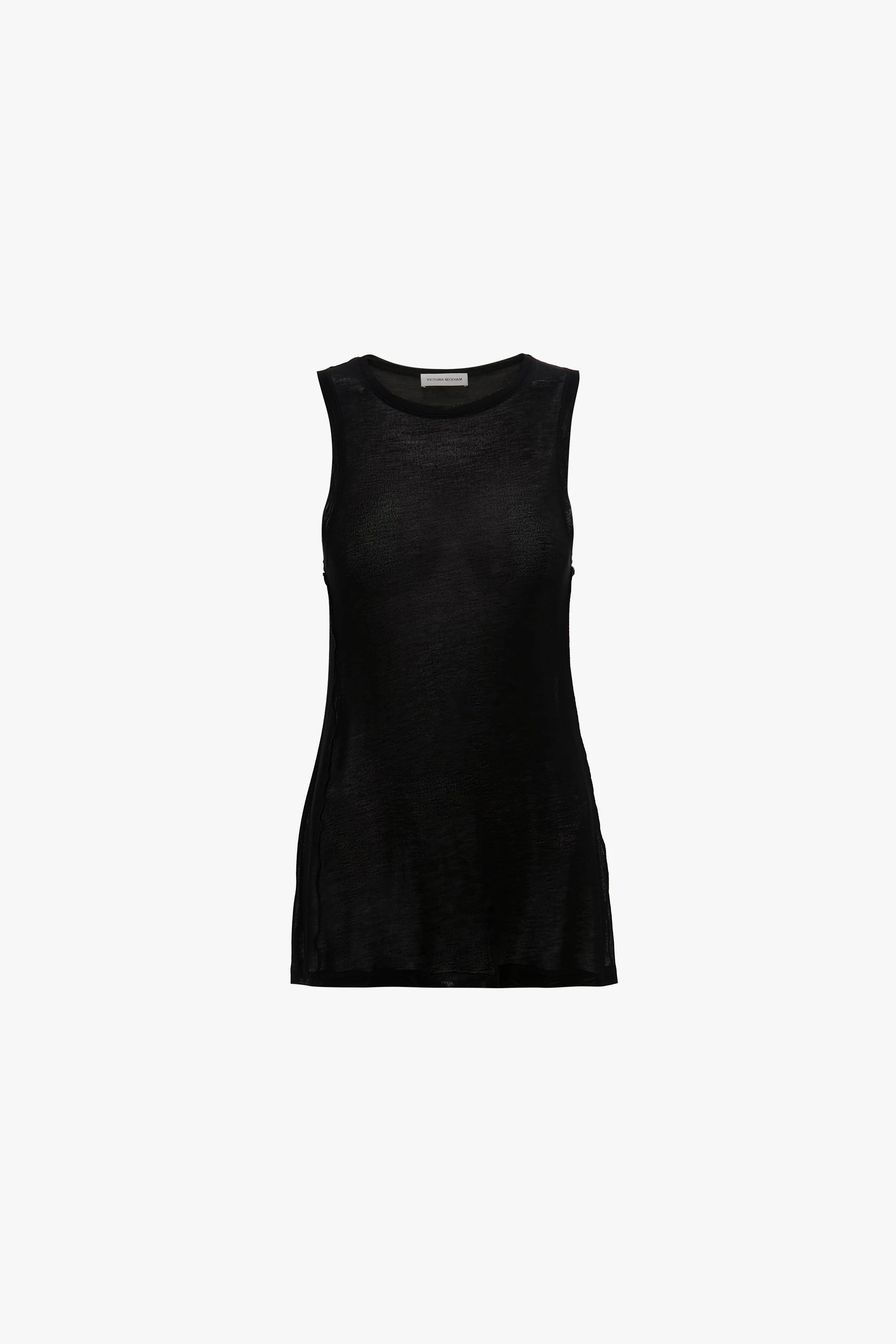 Lightweight Tank Top In Black - XNAUWBI