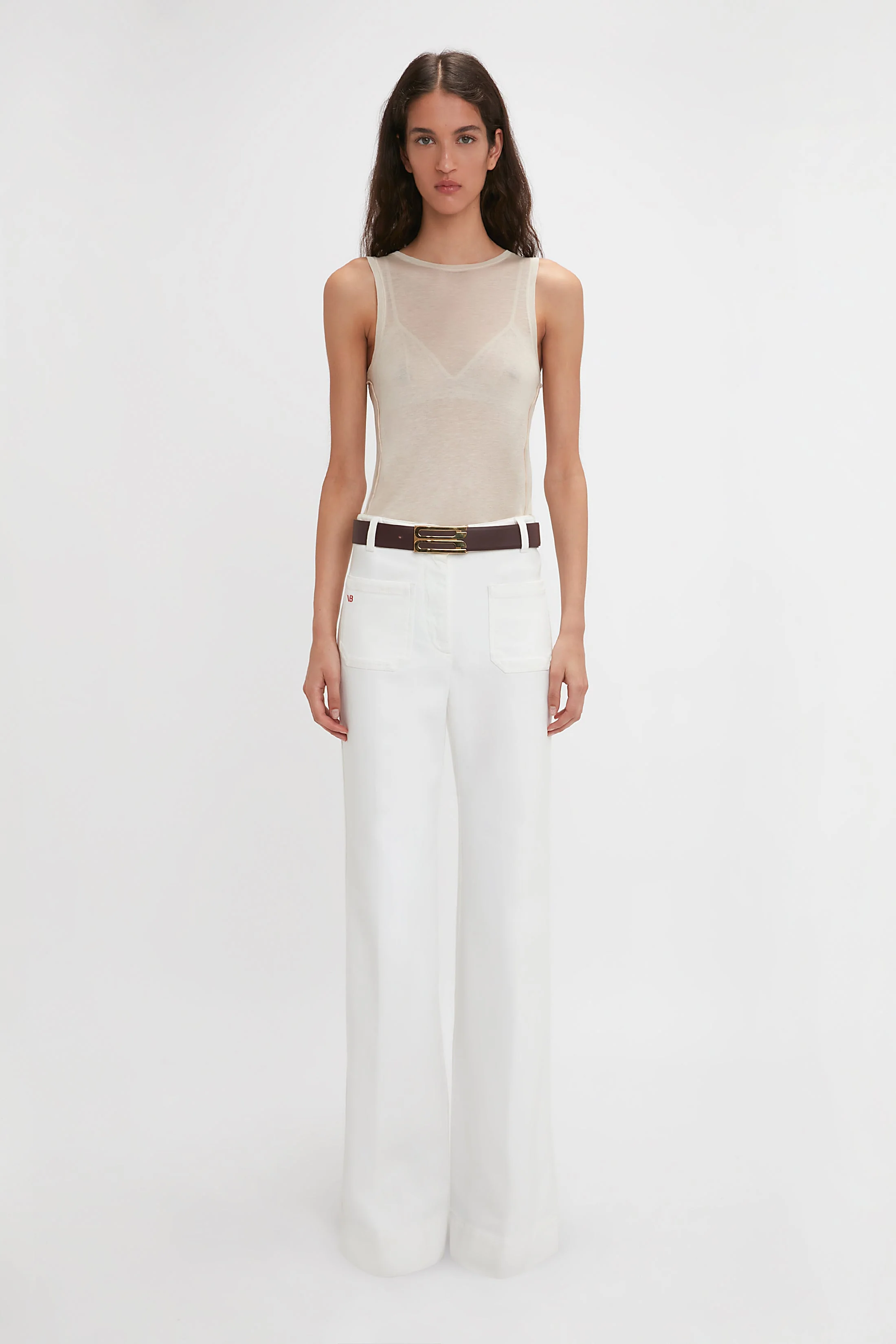 Lightweight Tank Top In Birch - XNAUWBI