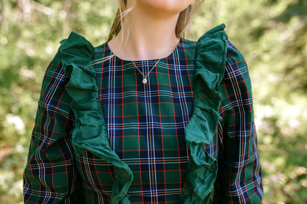 Beth Dress in Homeland Plaid - XNAUWBI