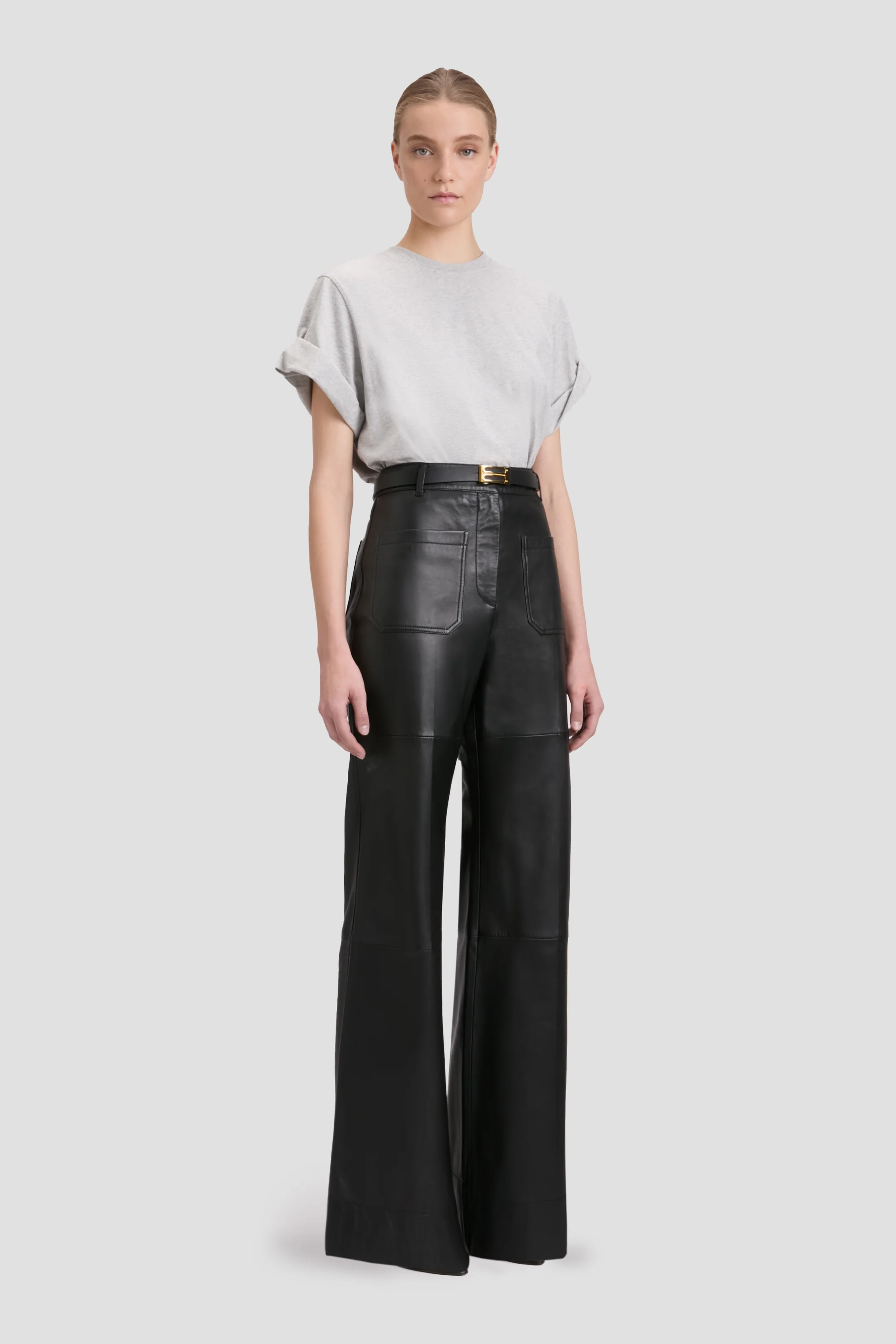 Tilly T-Shirt In Grey Marl - XNAUWBI