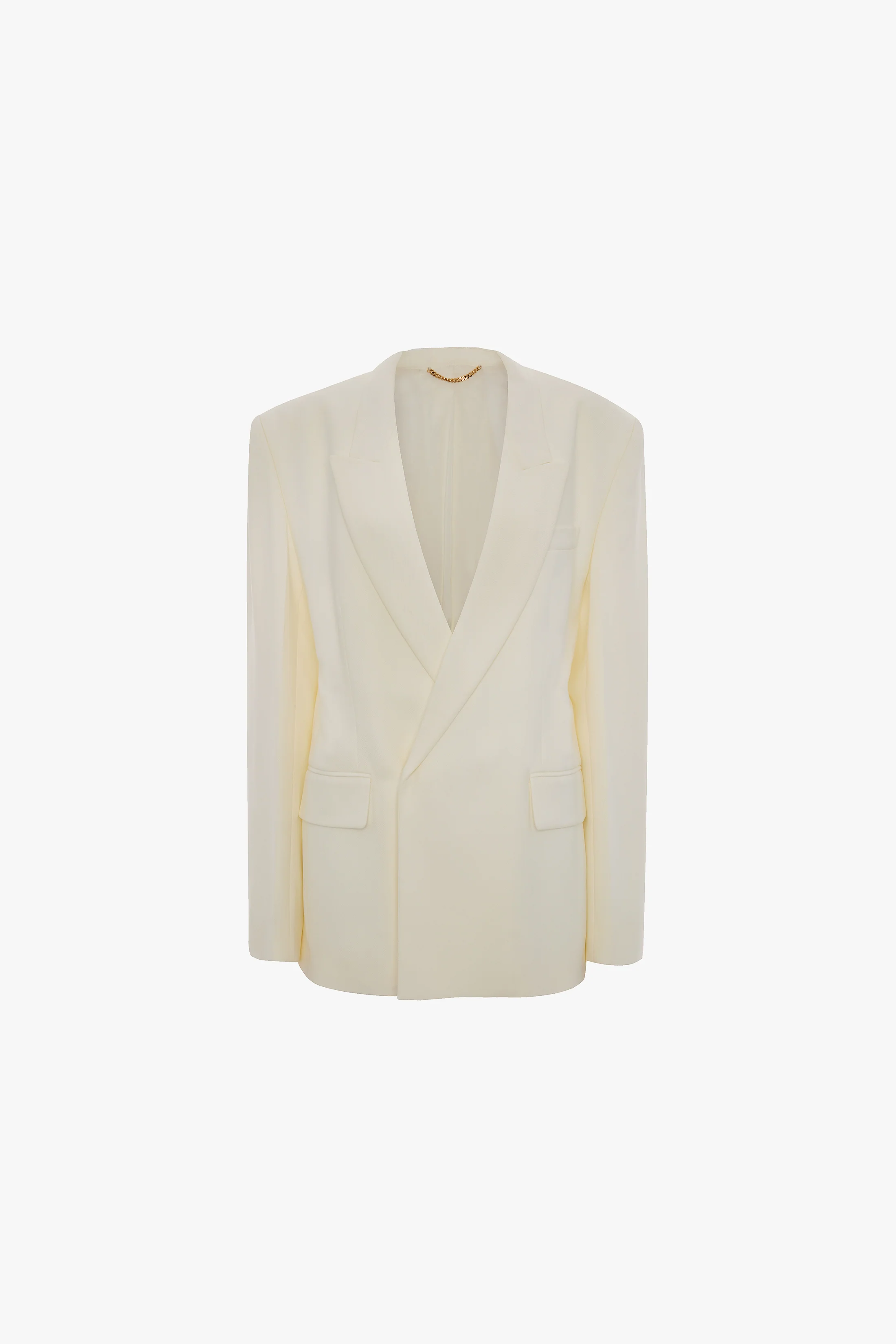 Tailored Jacket In Ivory - XNAUWBI