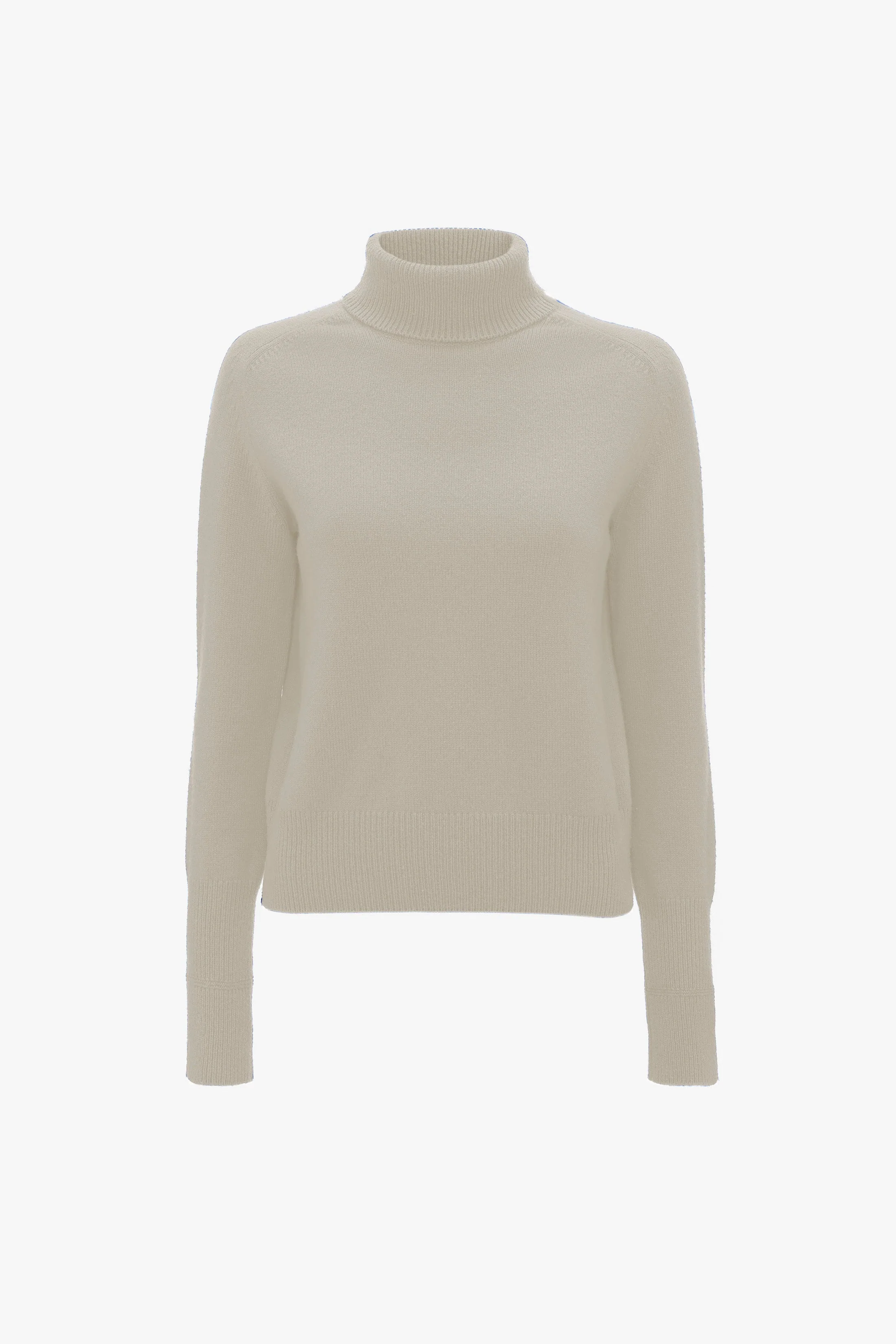 Polo Neck Jumper In Ivory - XNAUWBI