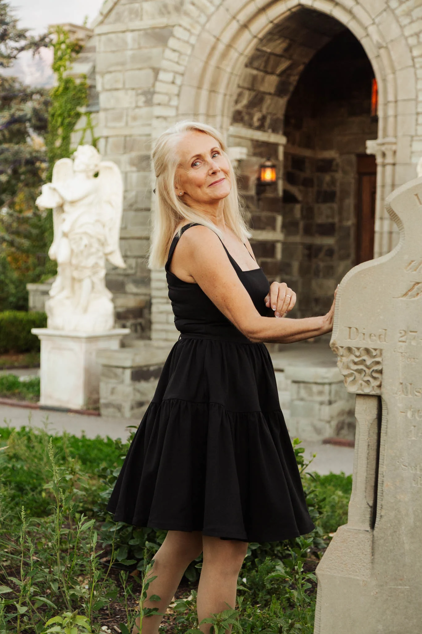 Journey dress in Odile Black - XNAUWBI