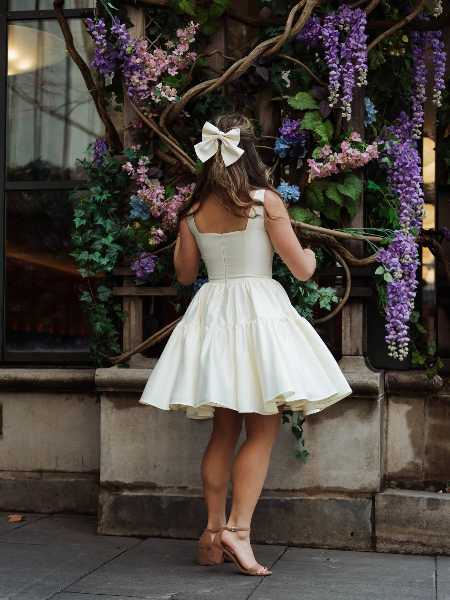 Gorgeous Satin Hair Bow - XNAUWBI