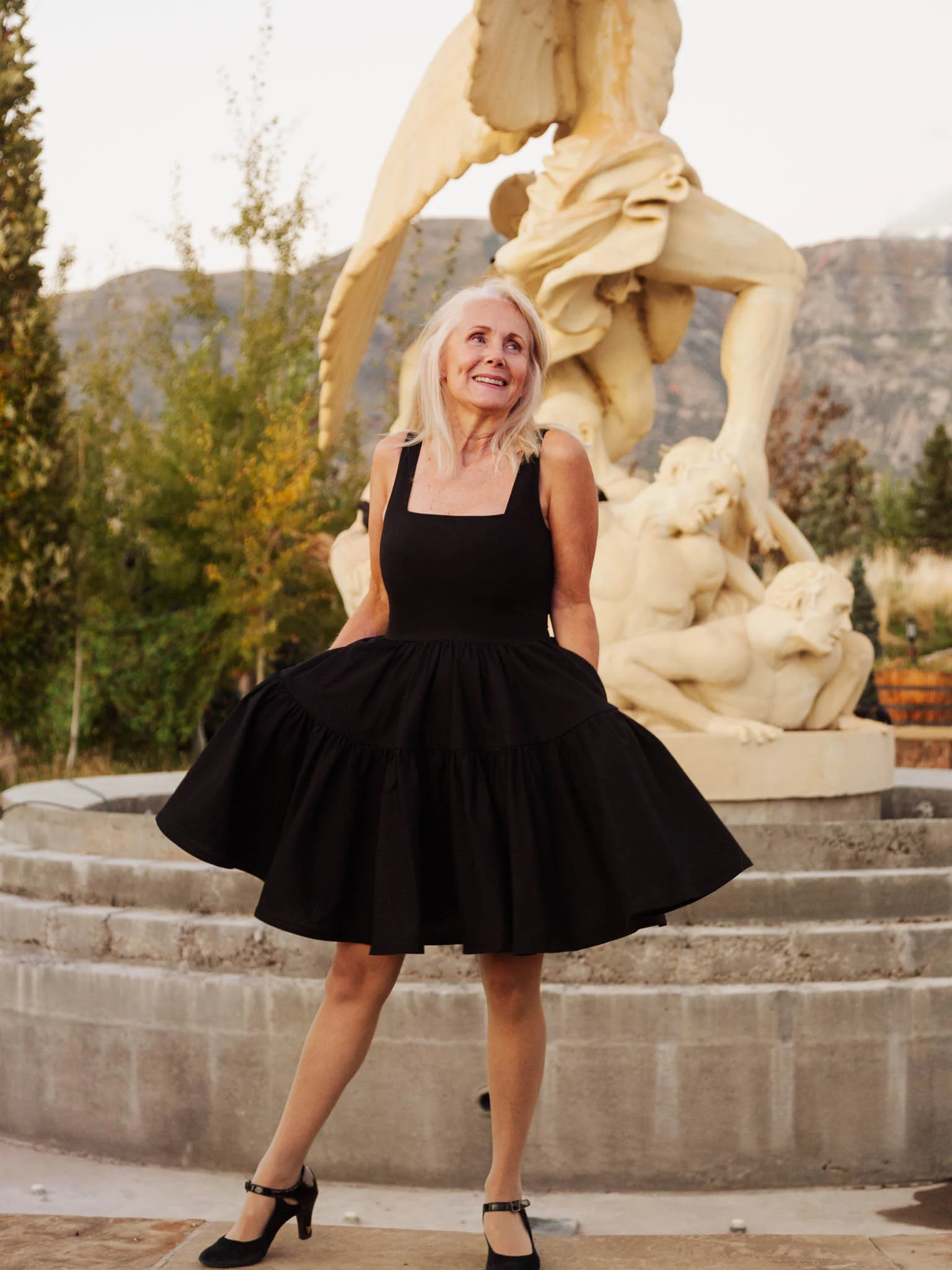 Journey dress in Odile Black - XNAUWBI