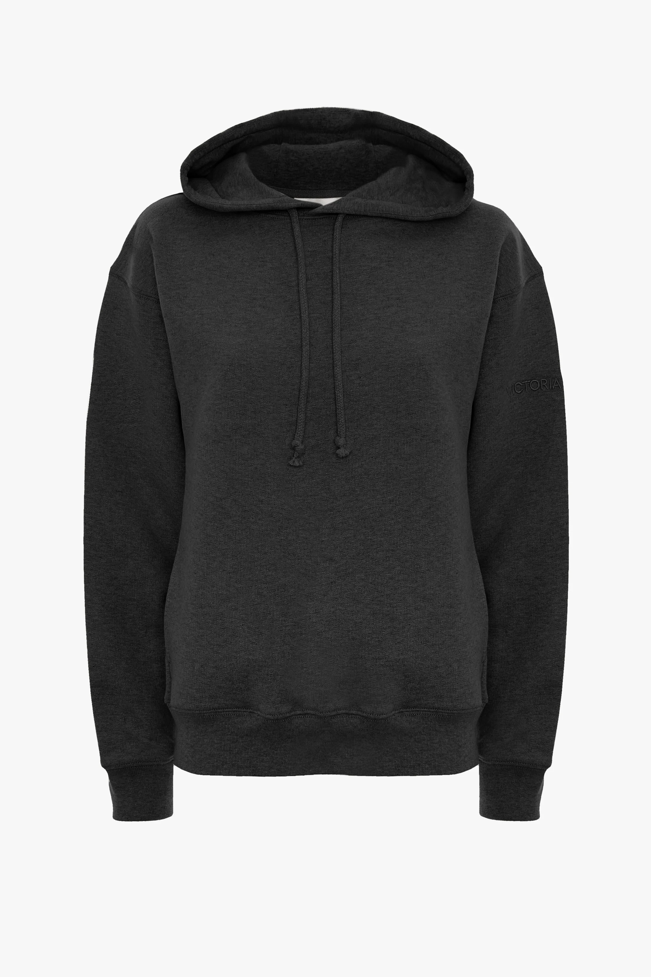 Logo Embroidered Hoodie In Black - XNAUWBI