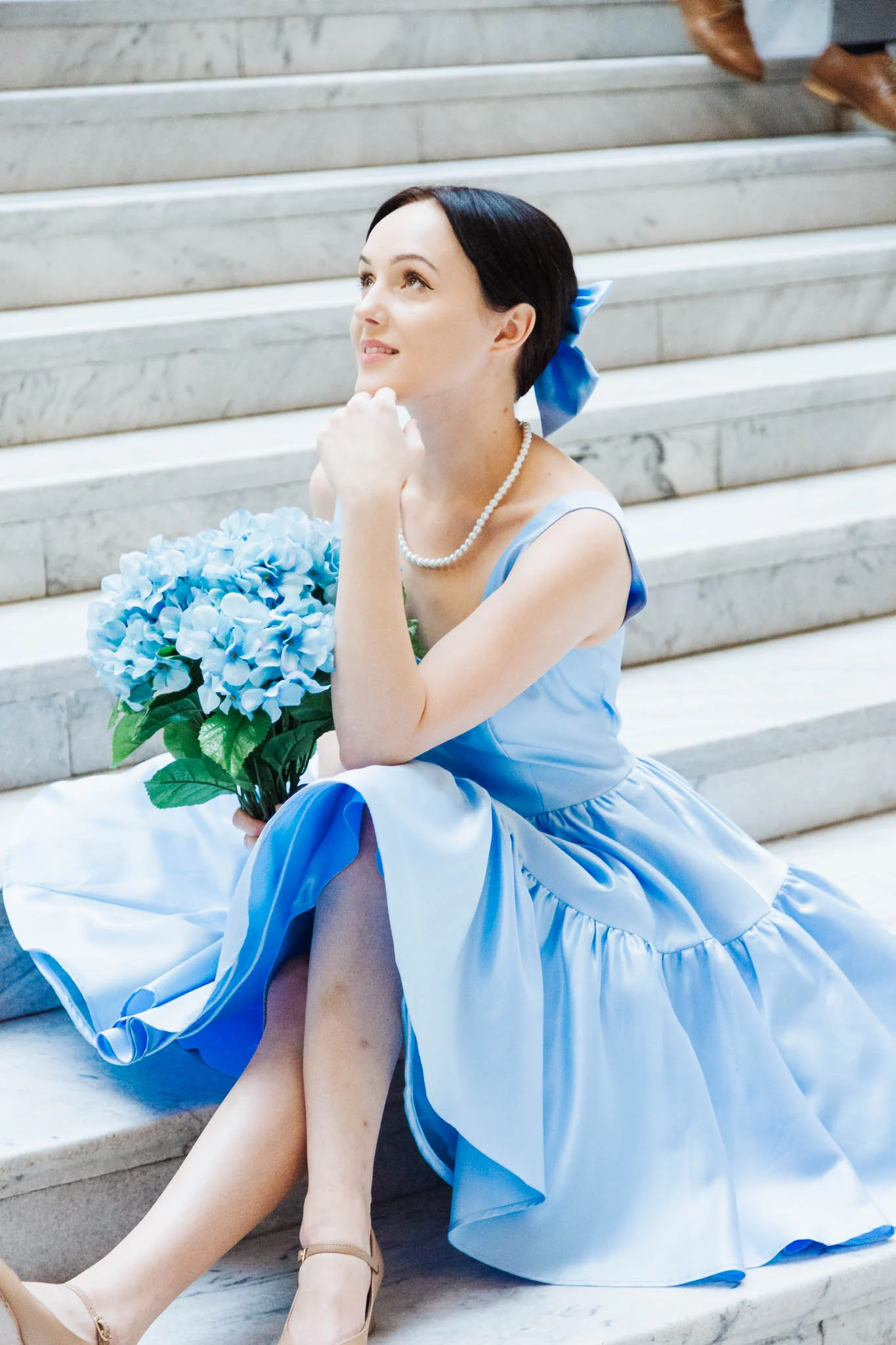 Dream Dress in Ingenue Blue - XNAUWBI