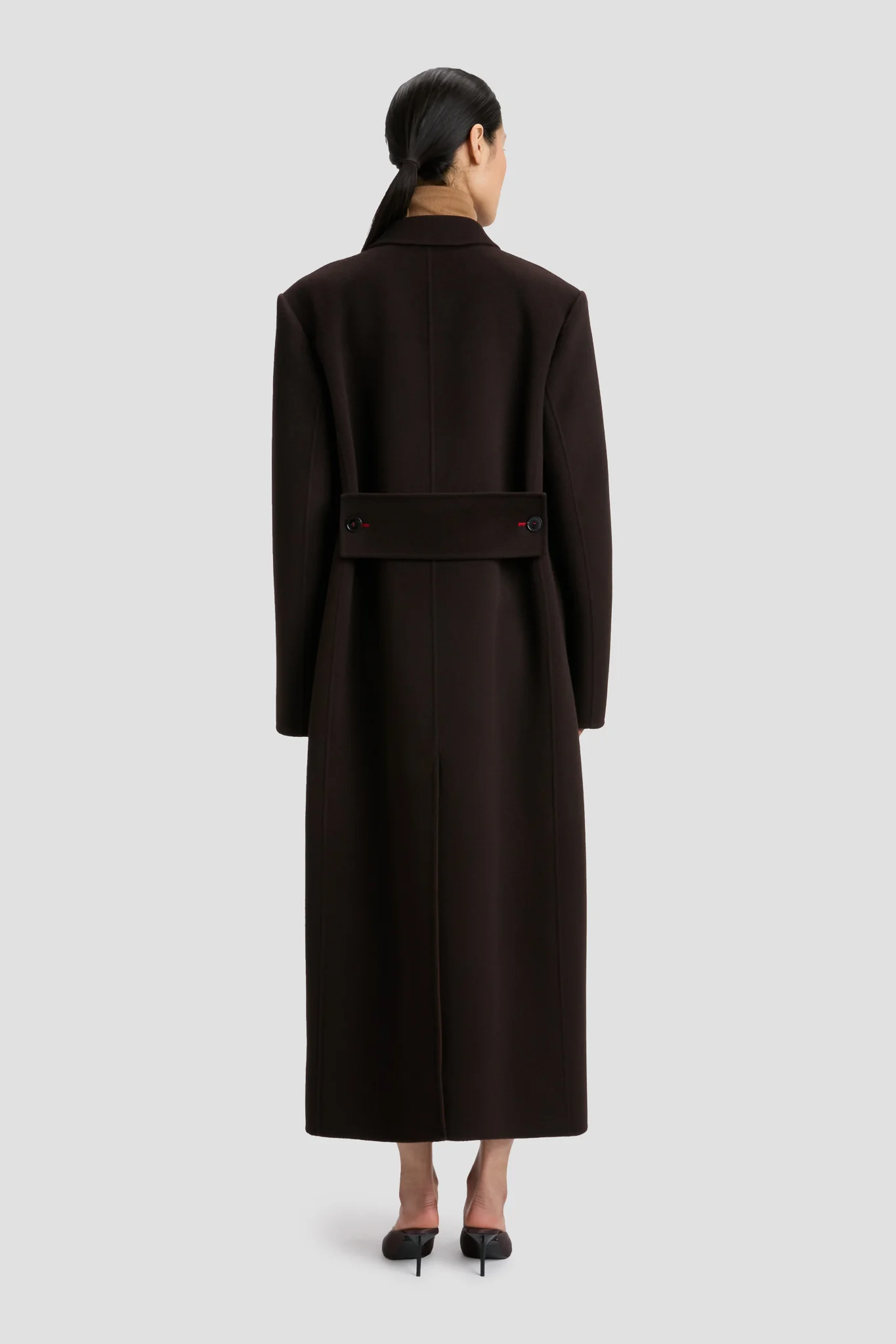Overcoat In Dark Chocolate - XNAUWBI