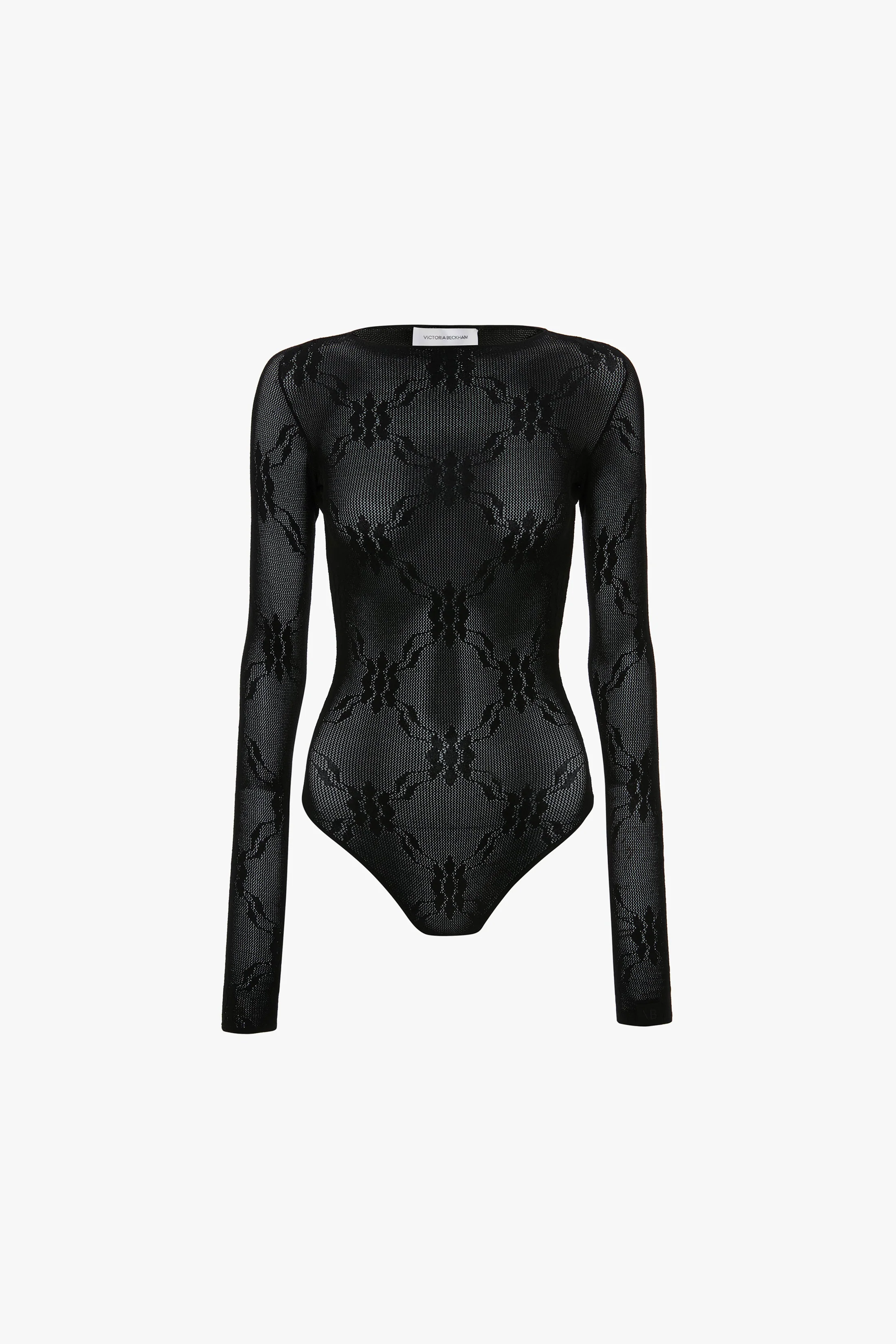 Backless Bodysuit In Black - XNAUWBI