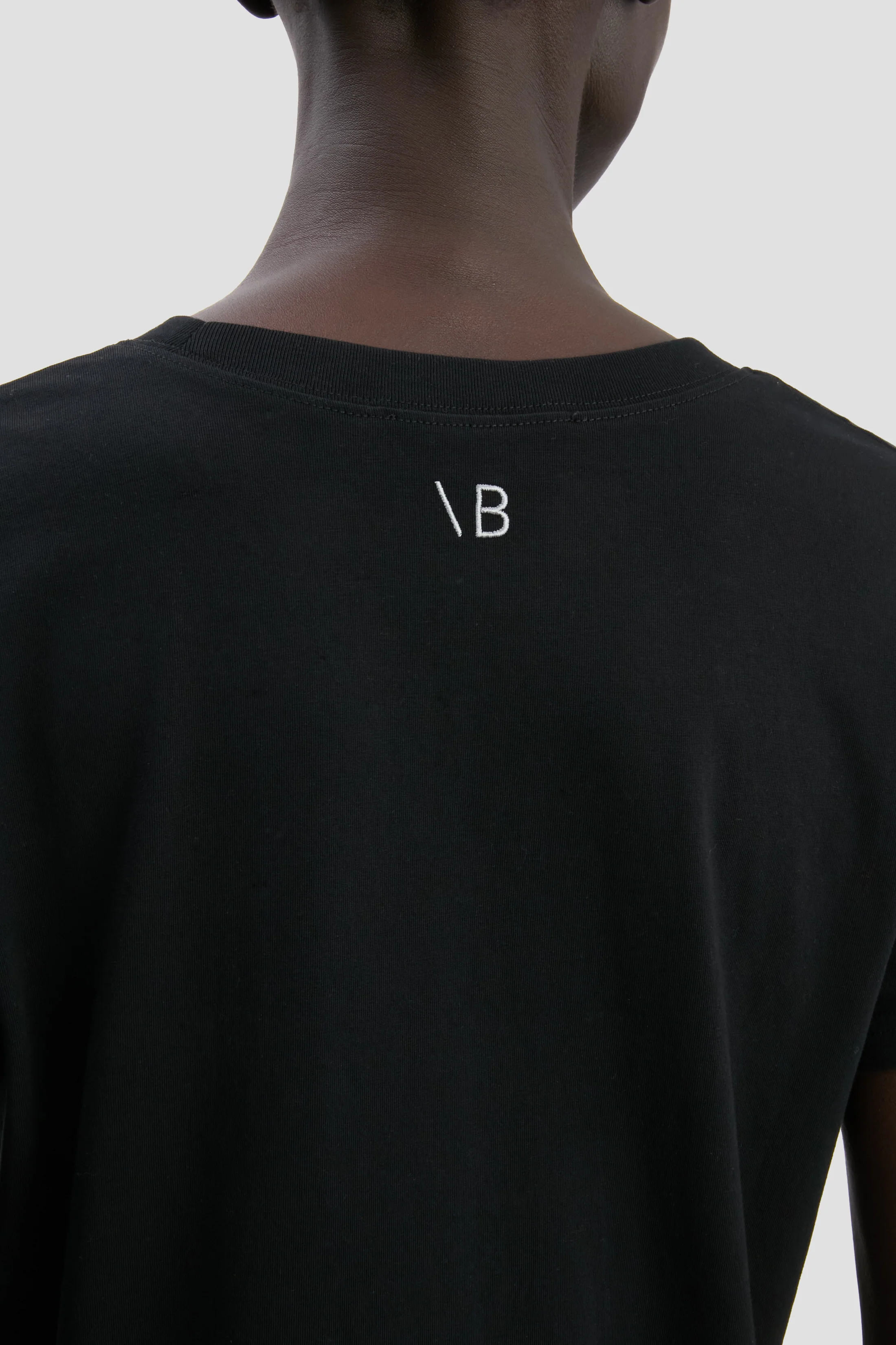 Shrunken Fit T-Shirt In Black - XNAUWBI