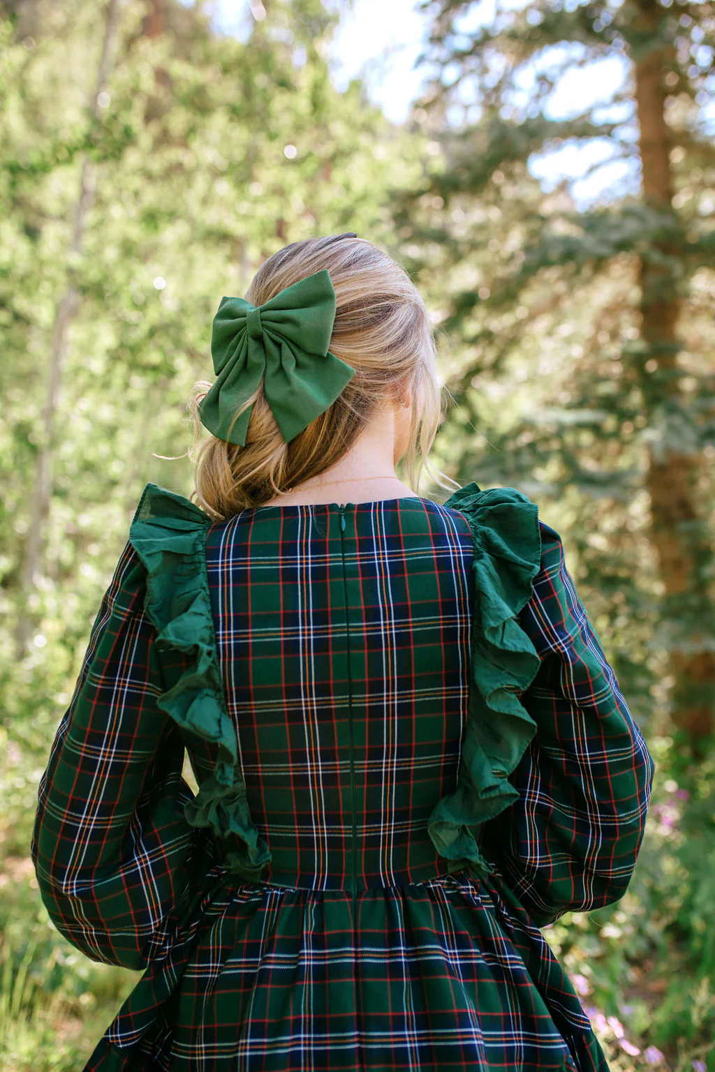 Beth Dress in Homeland Plaid - XNAUWBI