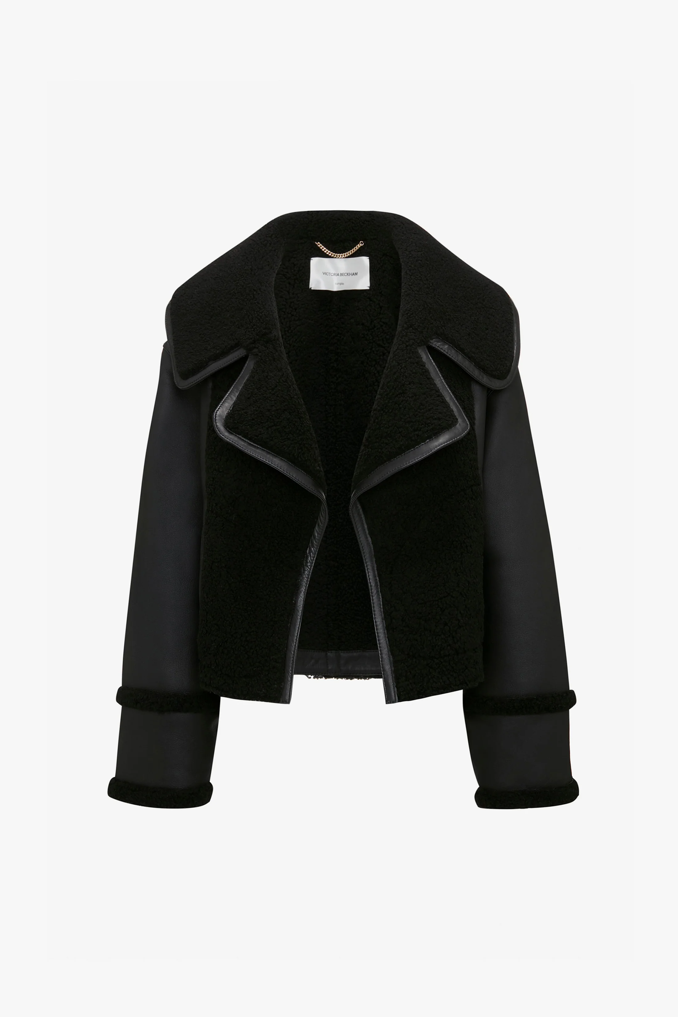 Shearling Jacket In Black - XNAUWBI