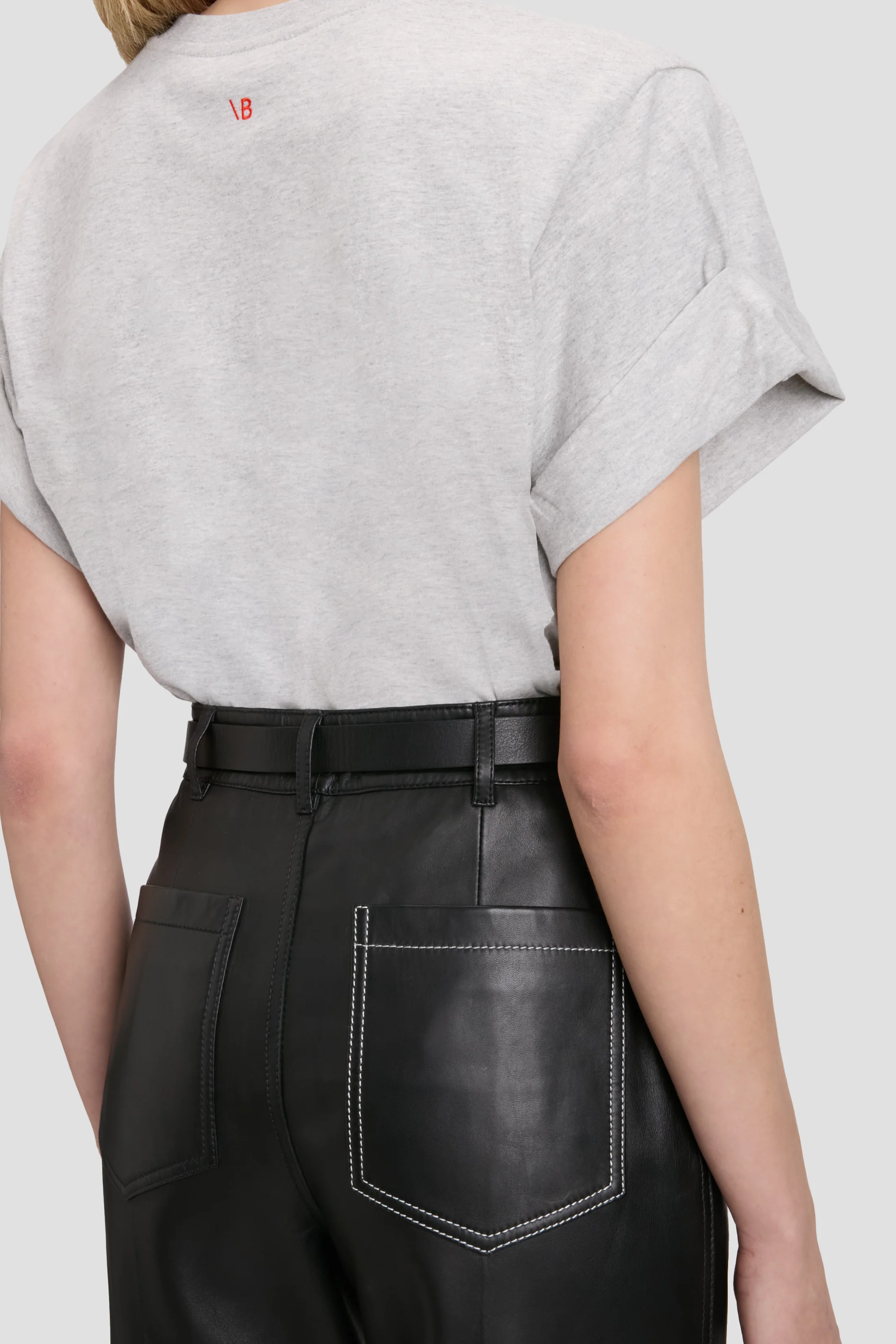 Tilly T-Shirt In Grey Marl - XNAUWBI