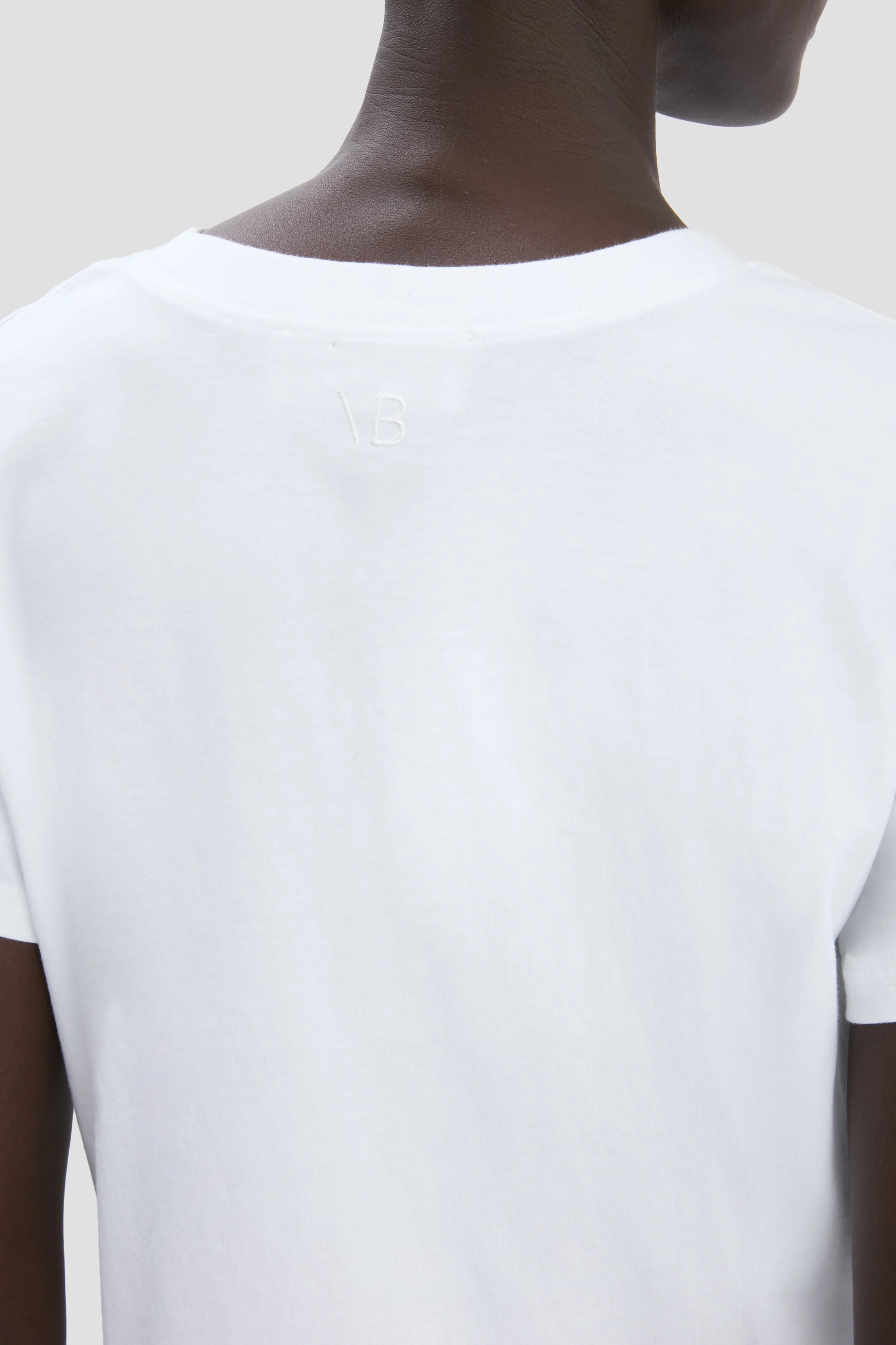 Shrunken Fit T-Shirt In White - XNAUWBI