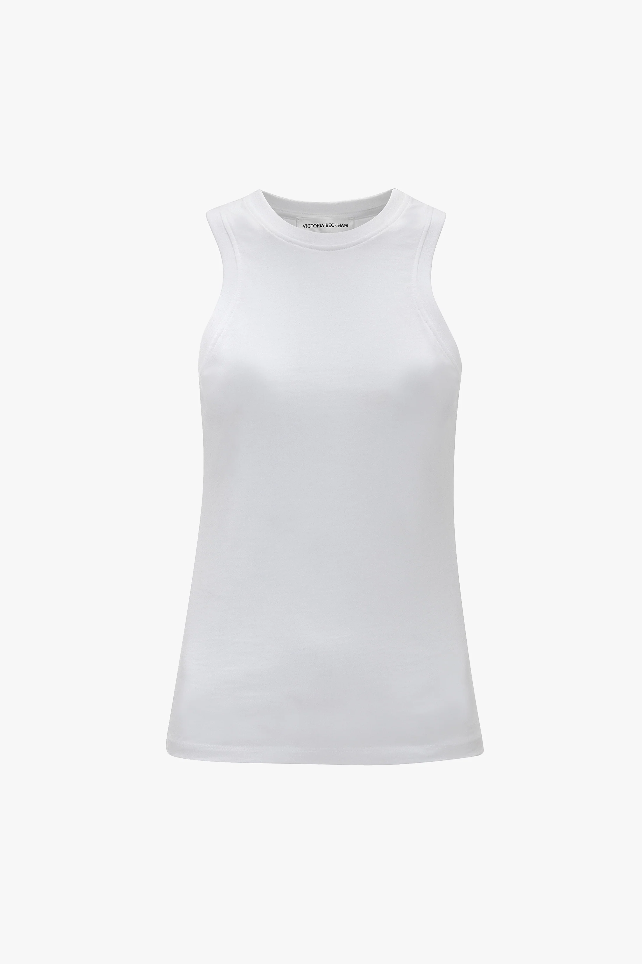 Tank Top In White - XNAUWBI