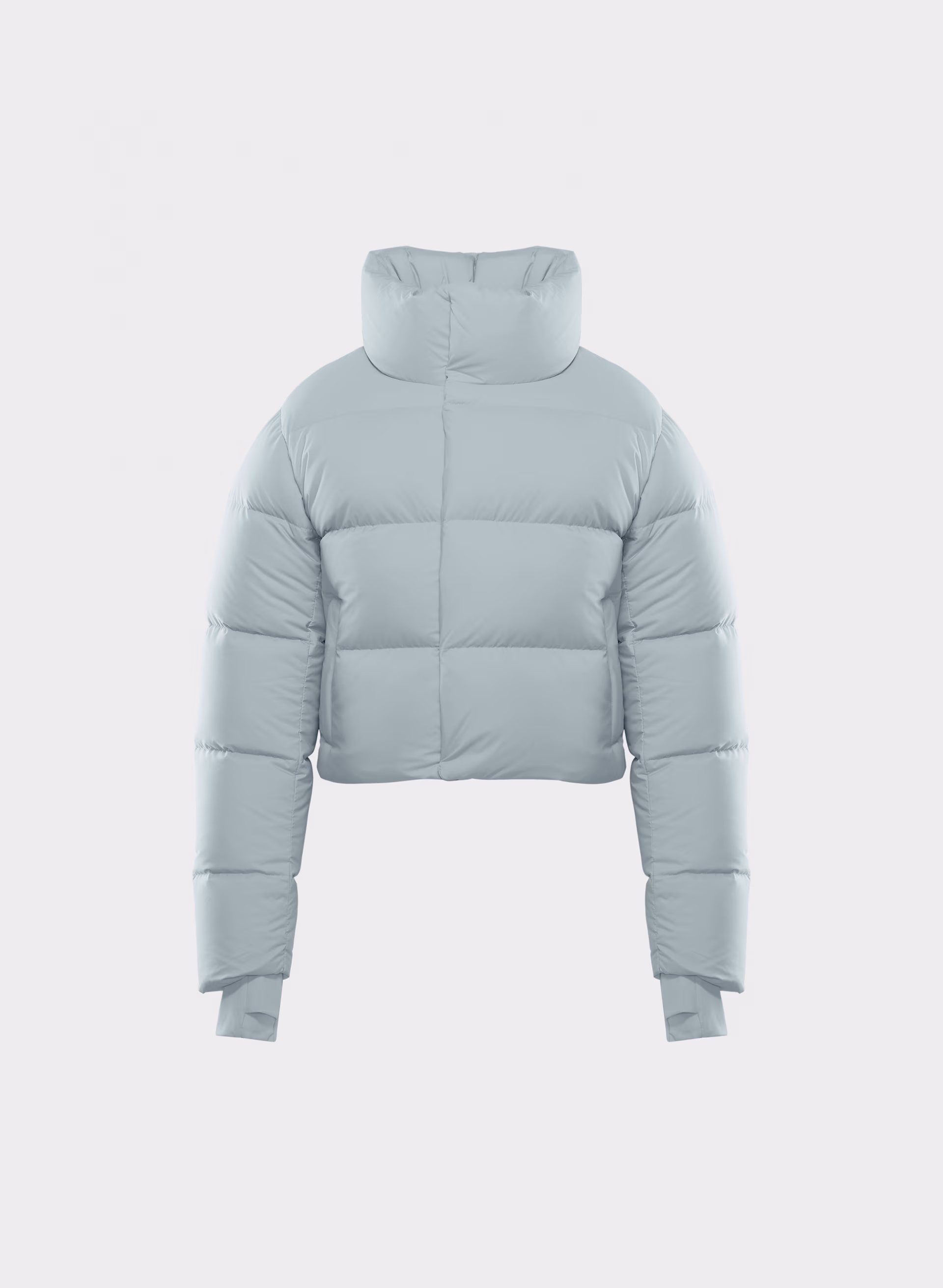 cliMATTE™ Japanese ripstop premium down puffer jacket with a mockneck collar - XNAUWBI